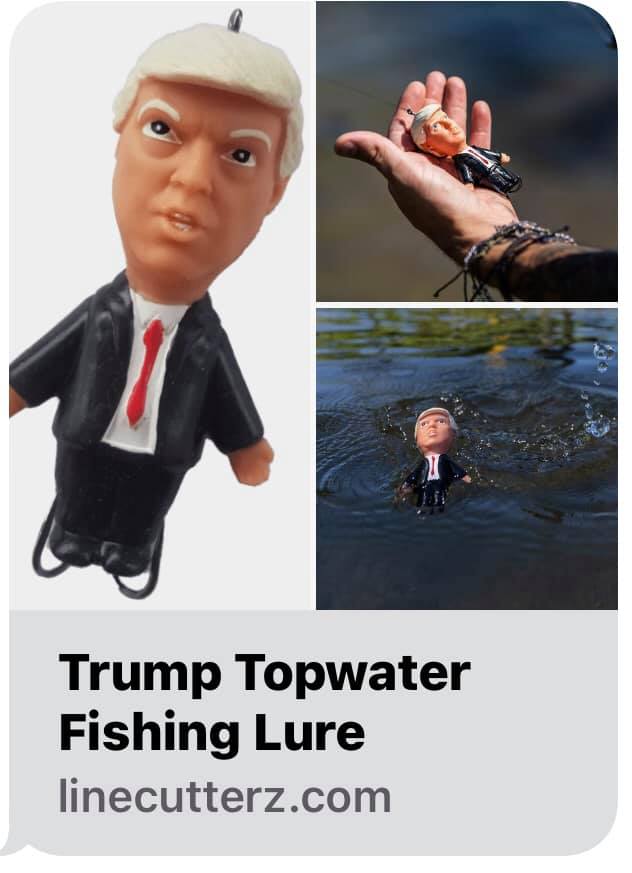 donald trump fishing lure A List Lures + Bottle Bobbers Combo Pack – Line Cutterz Get the Biden Topwater Fishing Lure at Ubuy Hong Kong Fishing with a Donald Trump