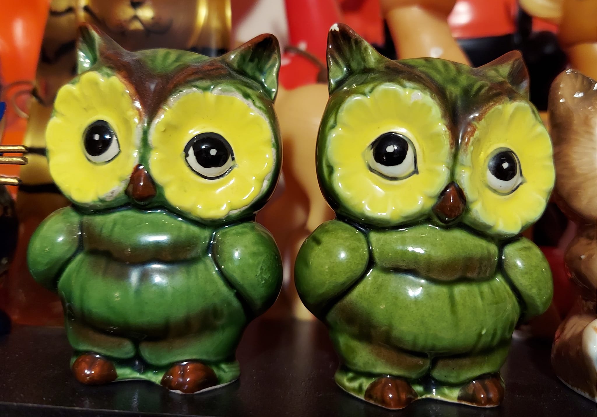 OWL112 アンティーク 20枚 まとめ売り 着用 リメイク 大量セット Pair
