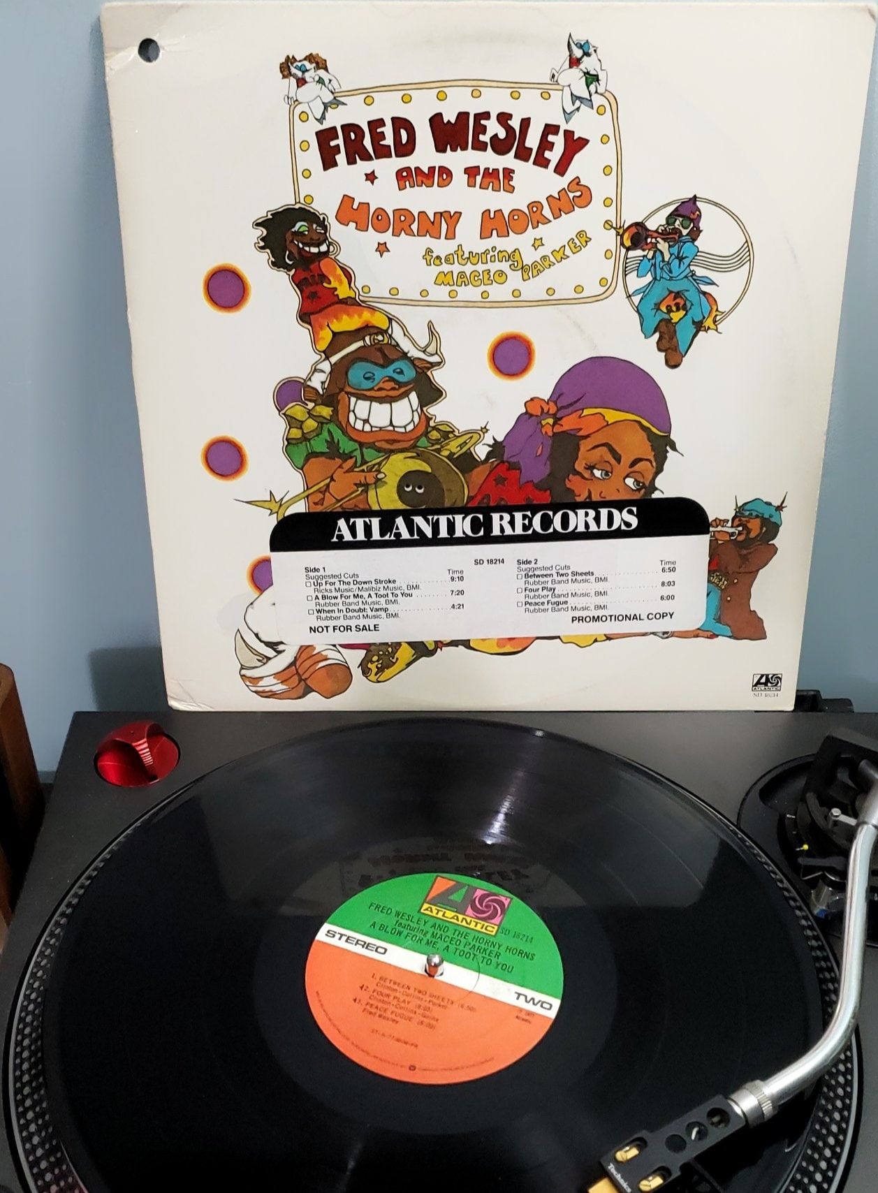 Fred Wesley and the Horny Horns - A Blow for Me, a Toot for You LP