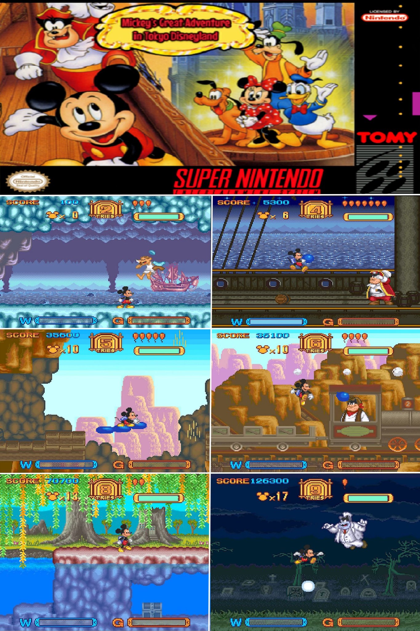 Mickey To Minnie Magical Adventure 2 – Mega Drive – Version Japonaise – Complet