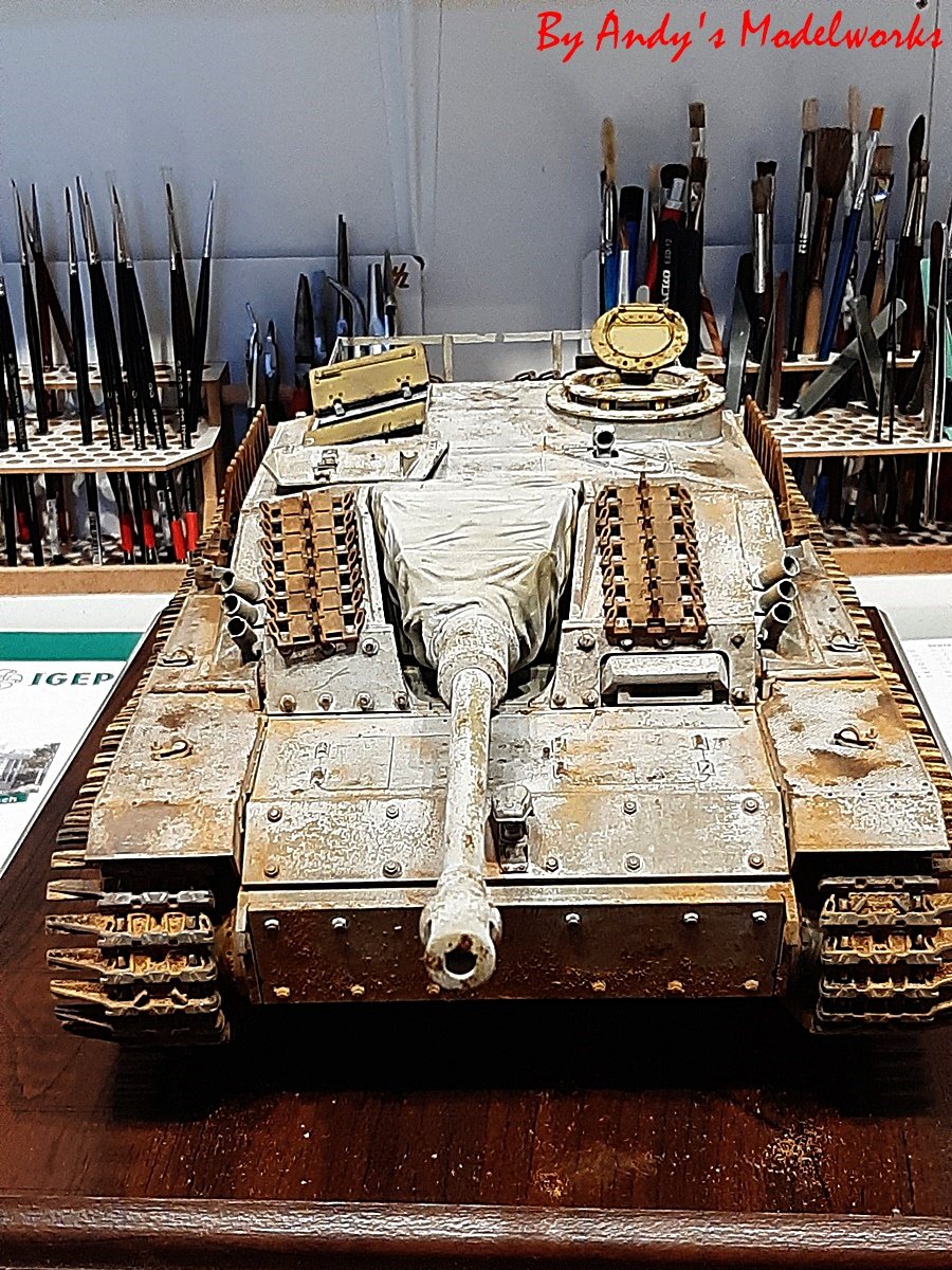 DAS WERK 16004 Kit De Chenilles D’Hiver 1/16 Pour Panzer III/StuG III – 192 Maillons Individuels – Maquette Plastique