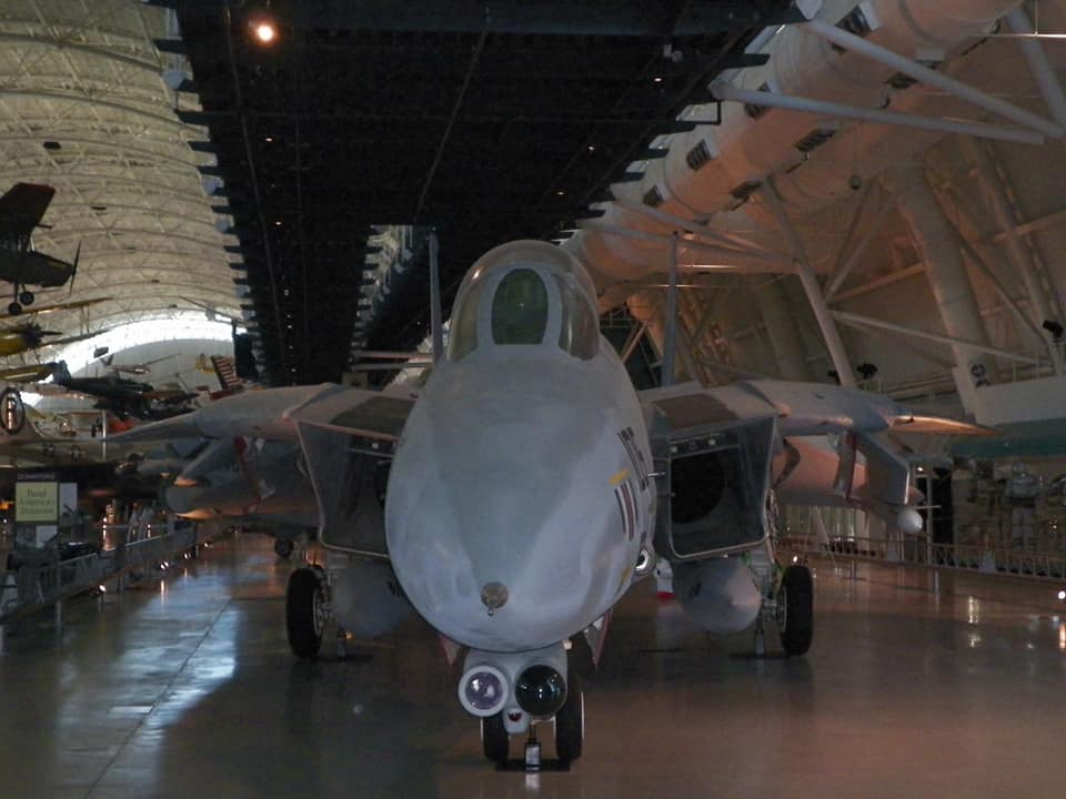 F-14D(R) super tomcat on display at smithsonian museum