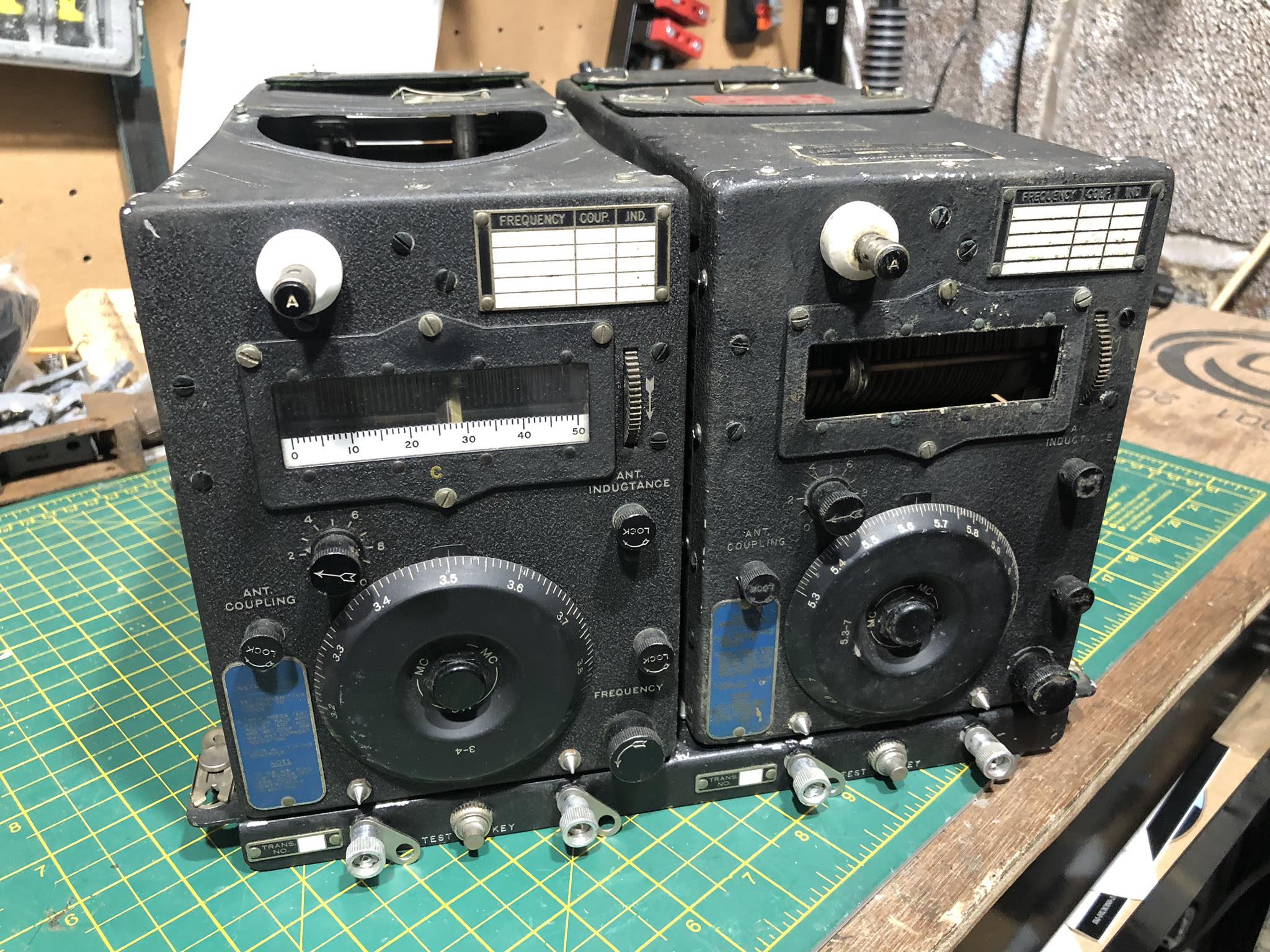 Arc 5 command transmitter setup and rack configuration
