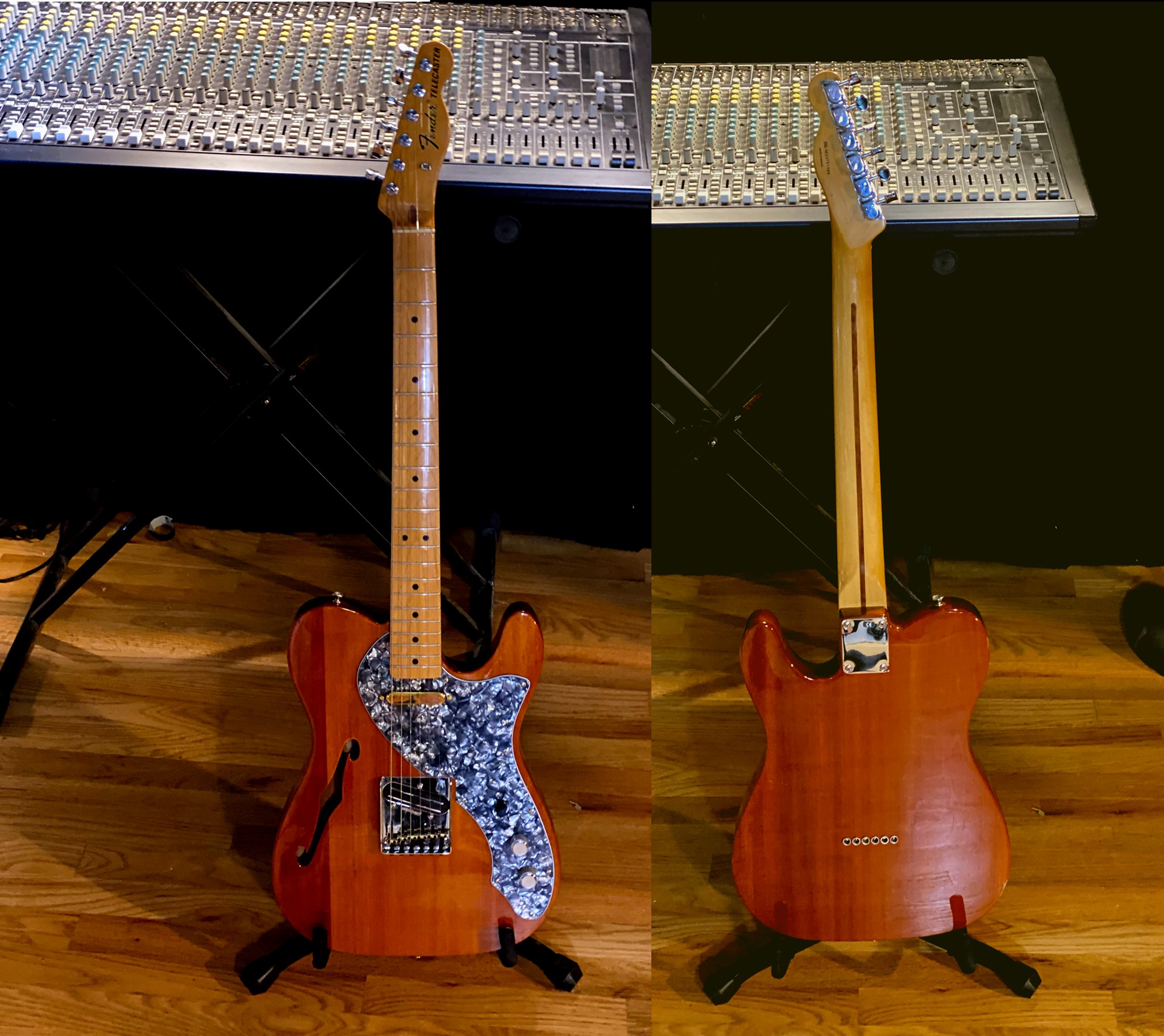 Upgraded 2000 Fender Telecaster Thinline with Cunife pickups