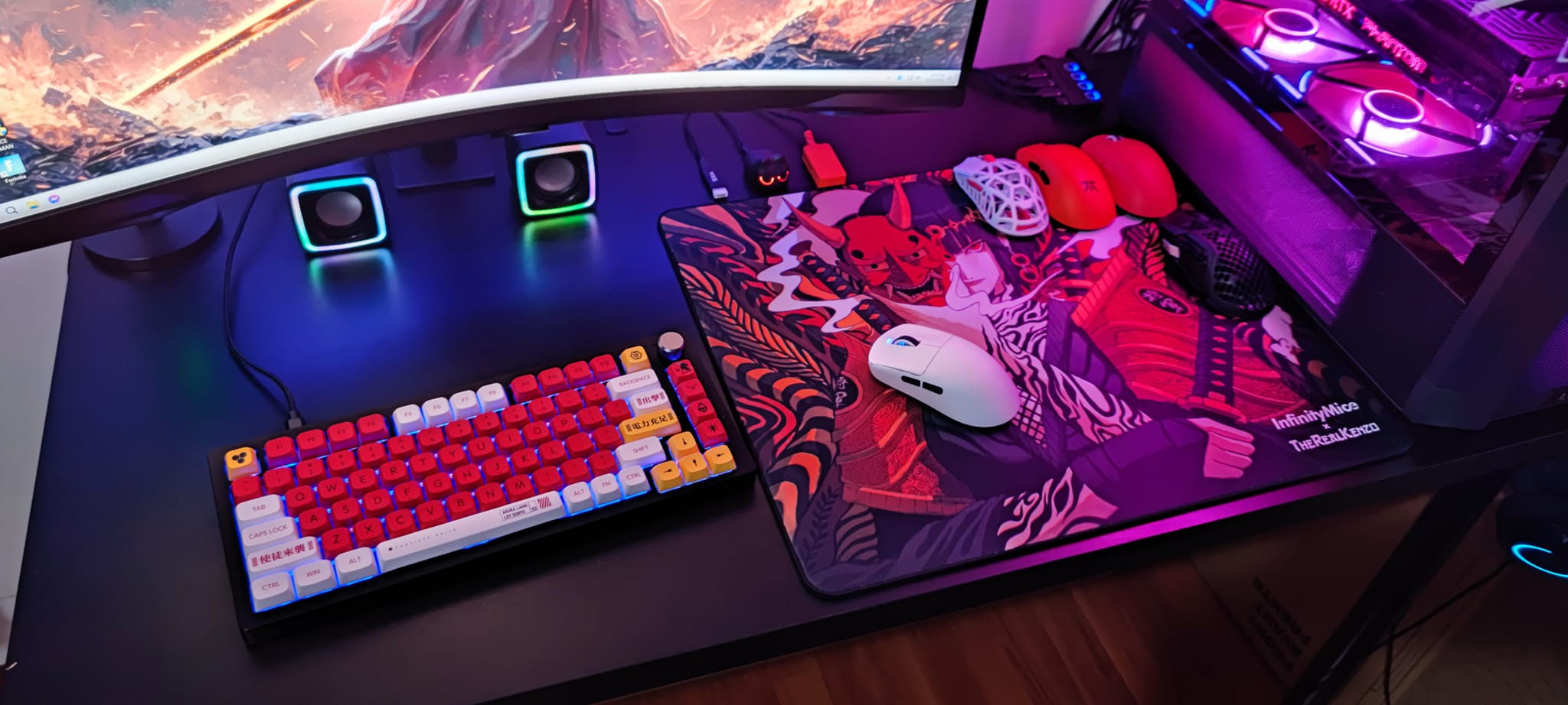 Infinitymice shogun mousepad review