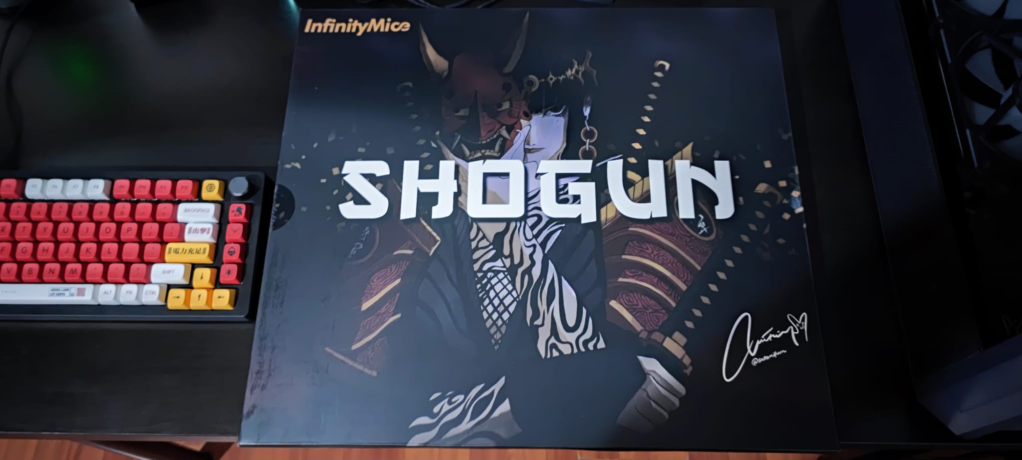 Infinitymice shogun mousepad review