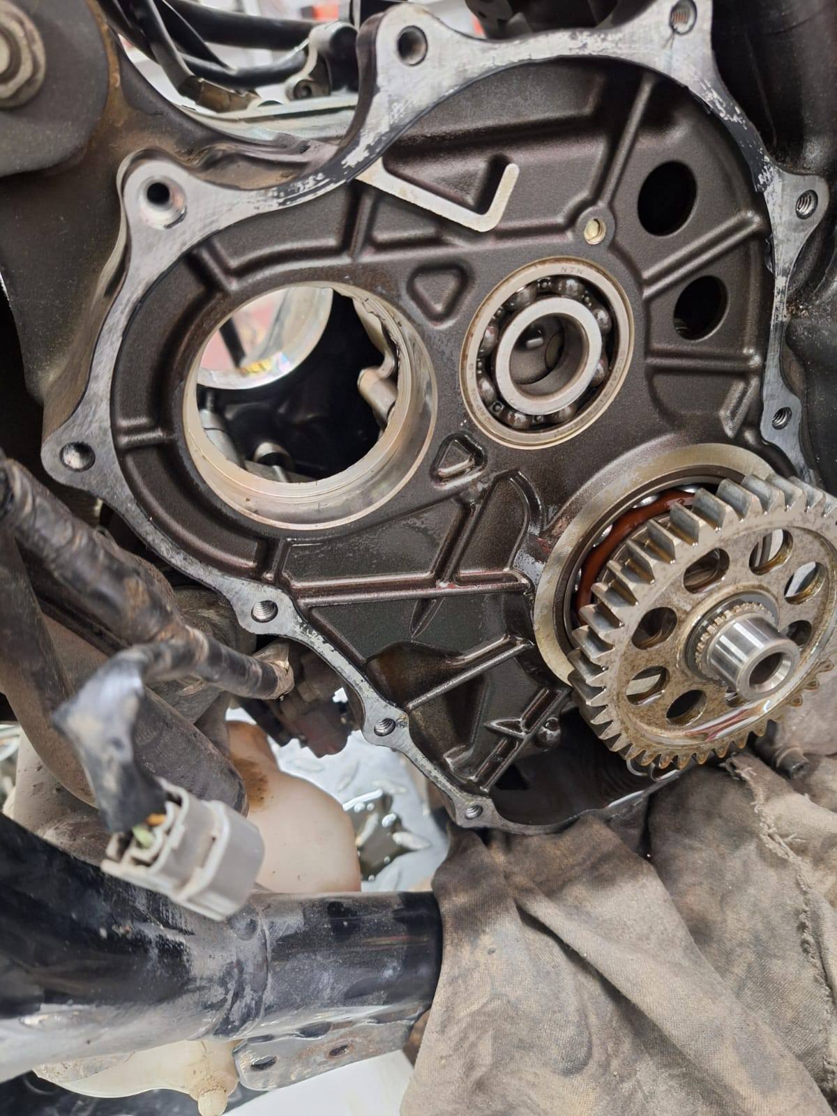 Resurrecting a Honda DN-01 motorcycle after engine block damage