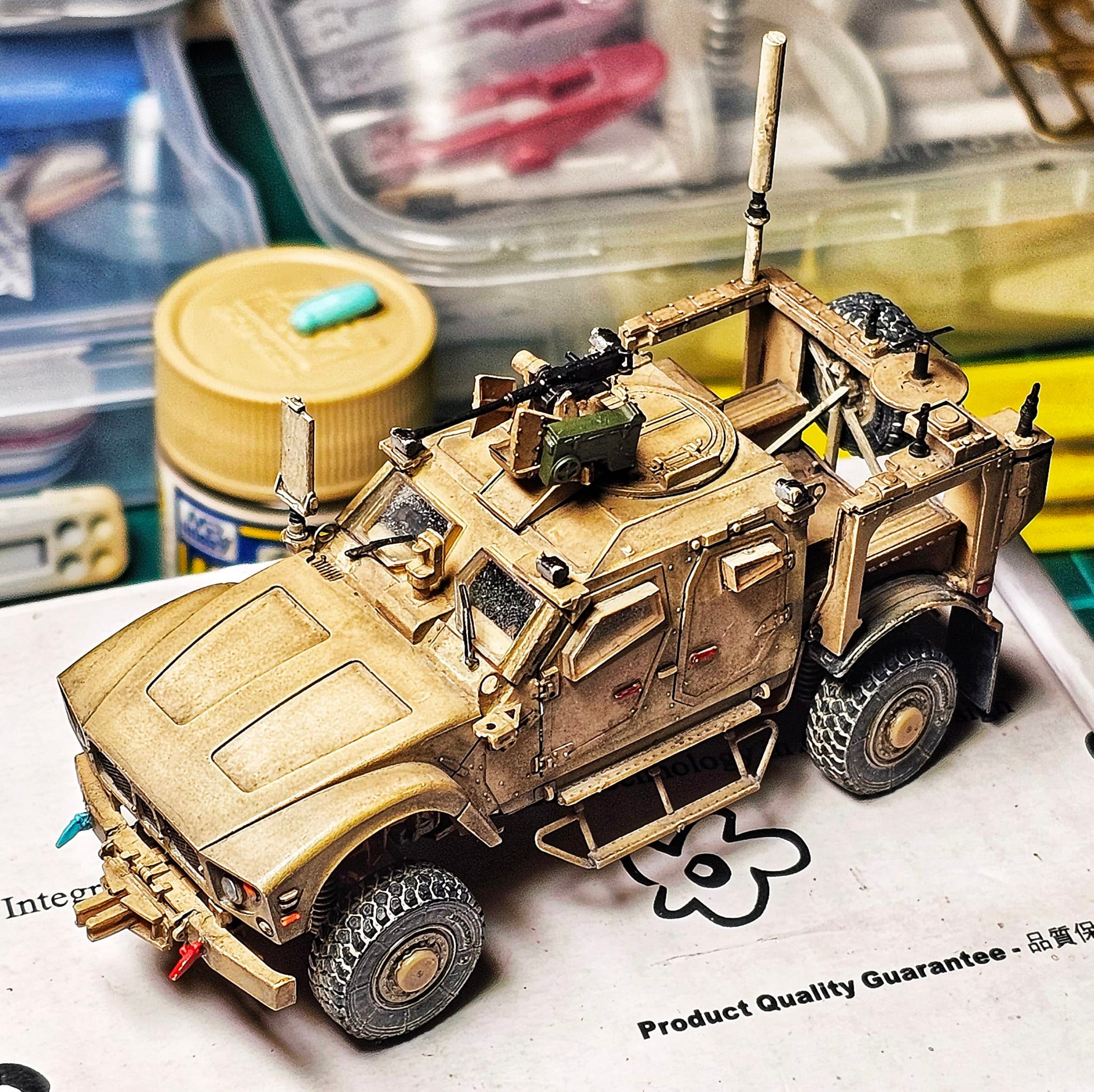 1/72 HMMWV Stryker MRAP M-ATV 14両セット
