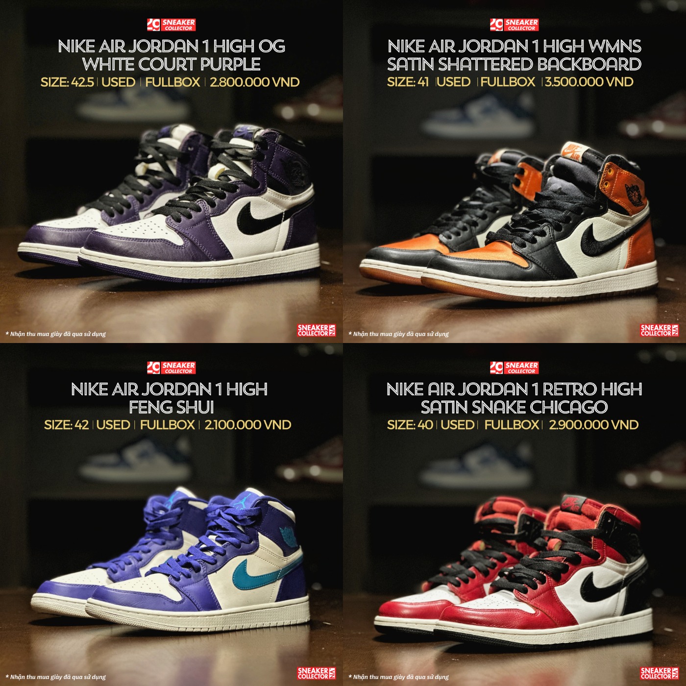 ❤️‍?**Tổng hợp các mẫu High trong khoảng size 36.5 - 45 có sẵn 