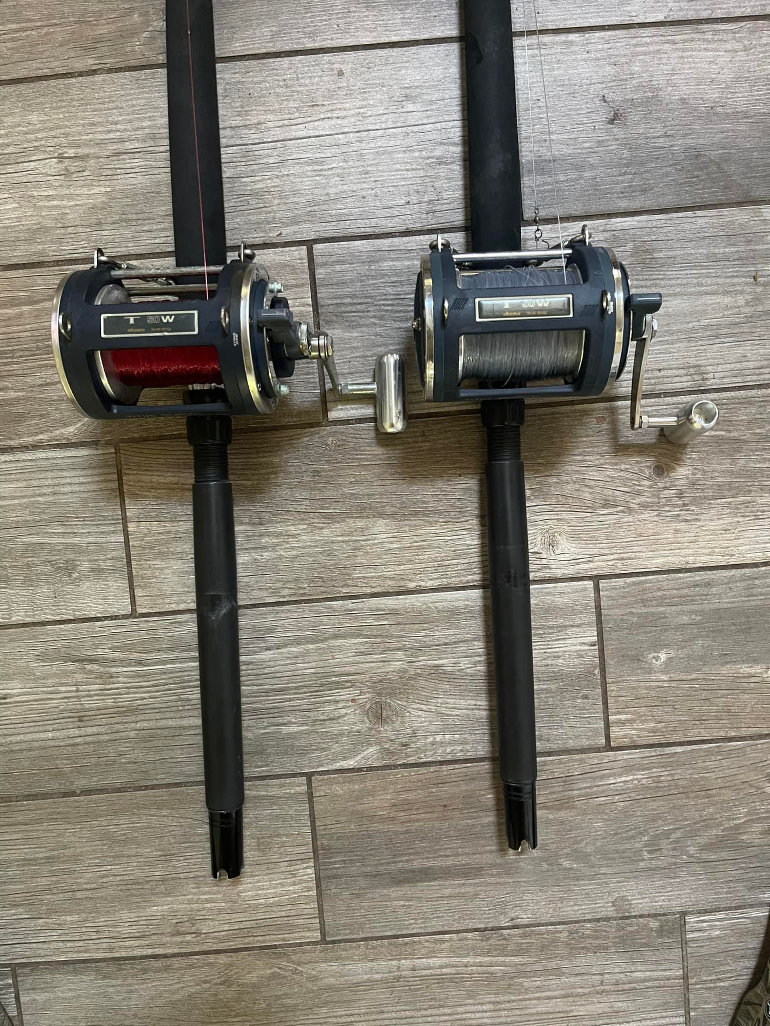 okuma 15dx line counter reels Convector Lowprofile Okuma Komodo 300 SS Model:LT4000-C Feet s Magda Pro blue fish