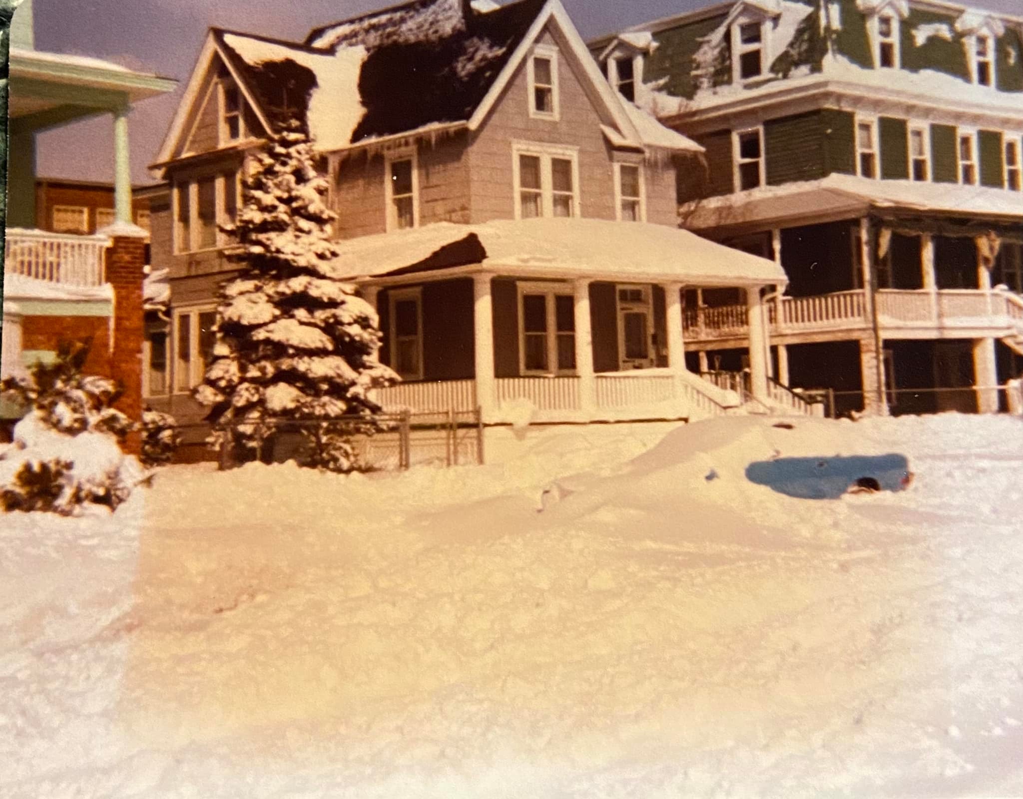 Vintage ocean city……. 420 ocean ave and garages behind Early 1970s