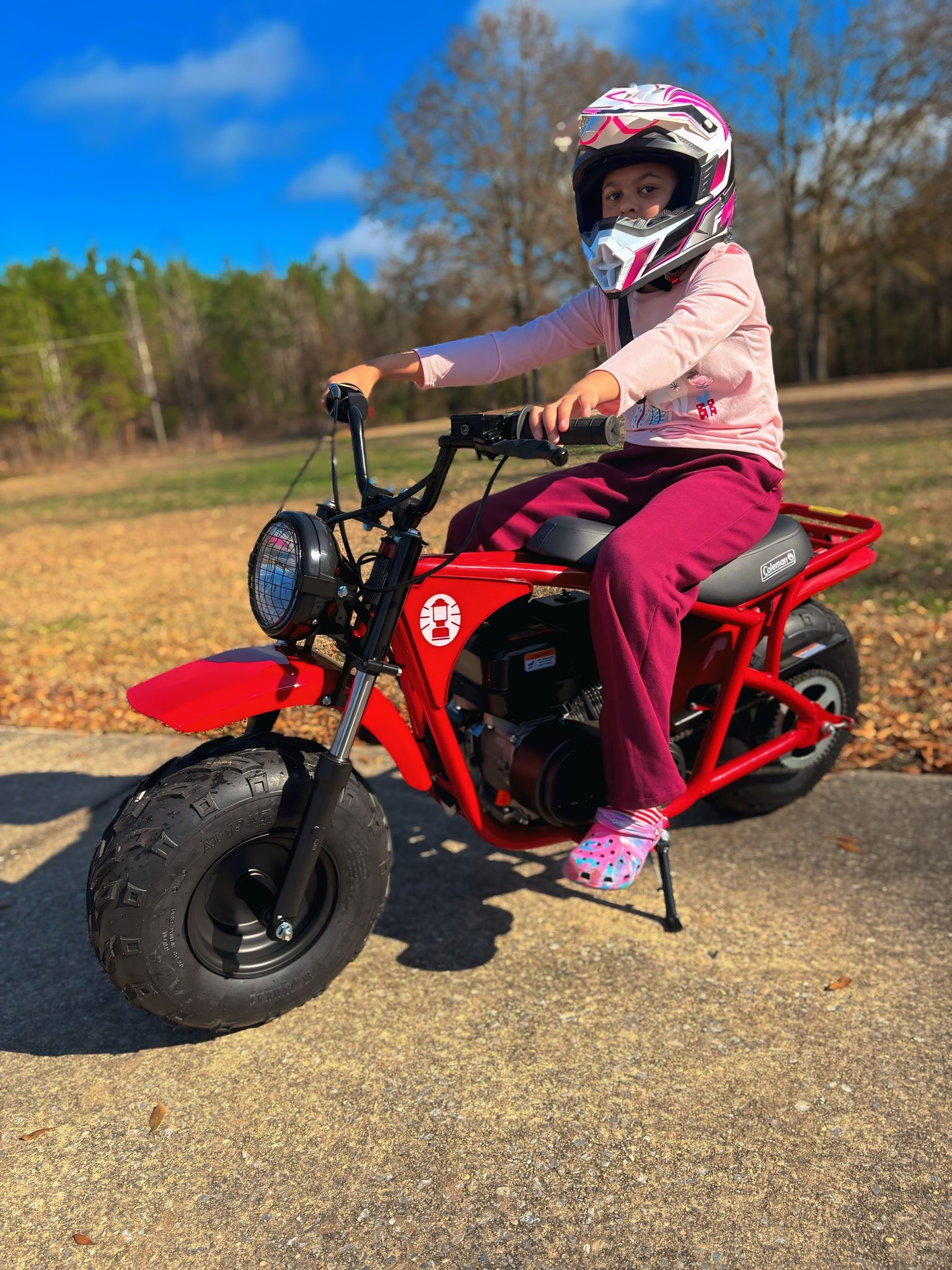 coleman mini bike for kids B200C lasting durability Coleman Powersports B200 196cc Gas