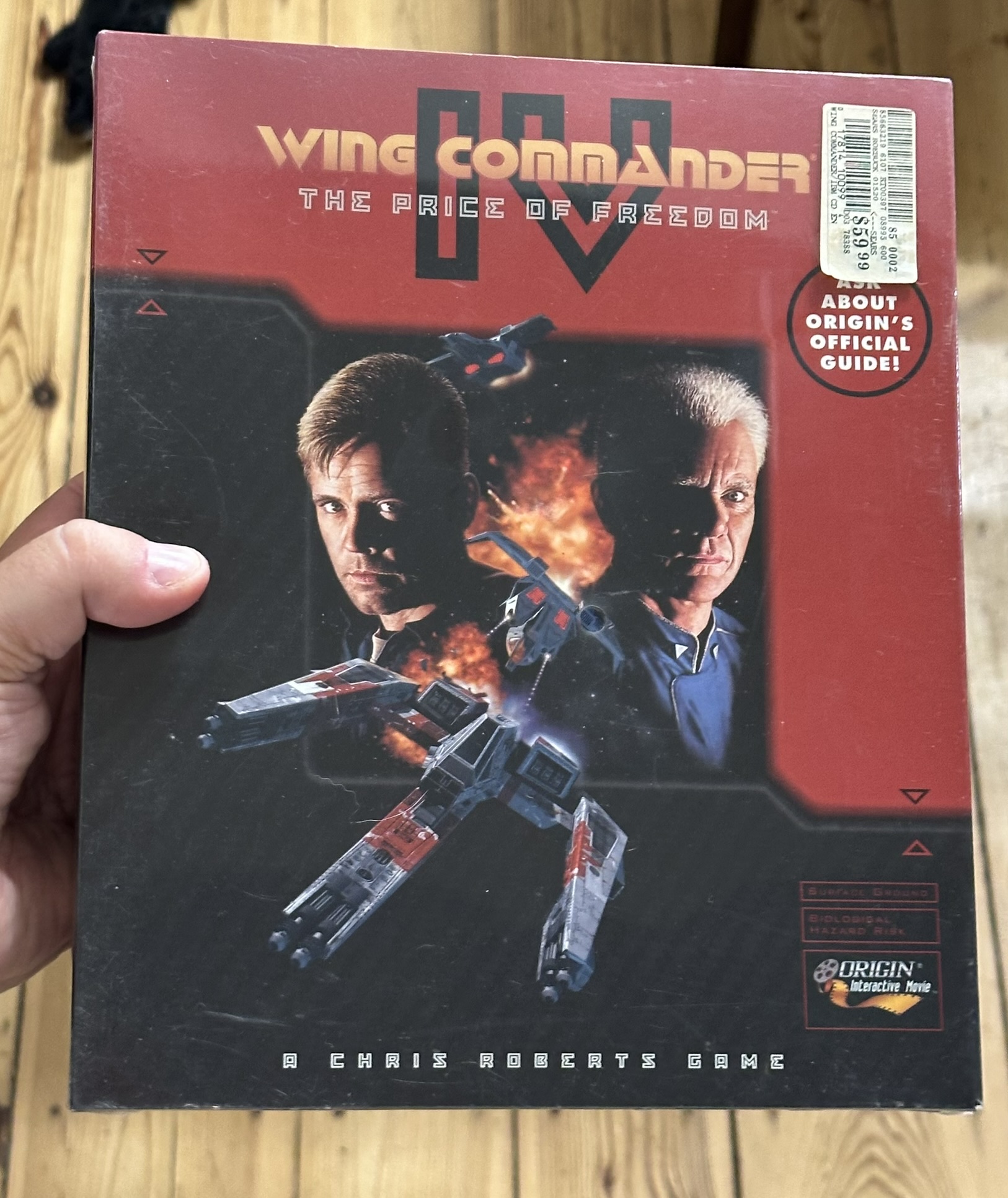 Jeu PC Wing Commander IV The Price Of Freedom - Big Box Française Avec Notice - Très Bon état