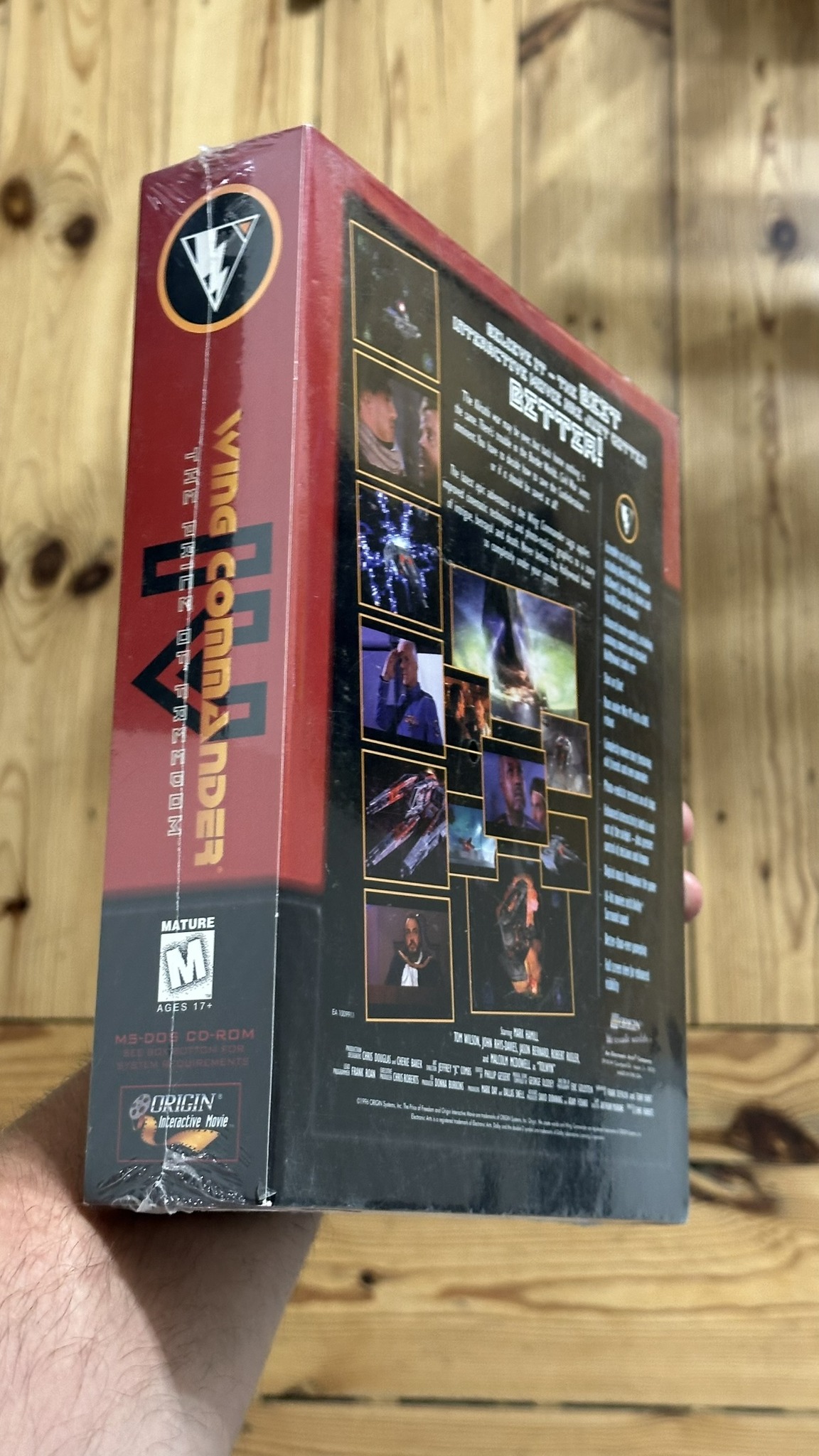 Jeu PC Wing Commander IV: The Price Of Freedom - Big Box FR Avec Notice - Édition Boîte - Très Bon état