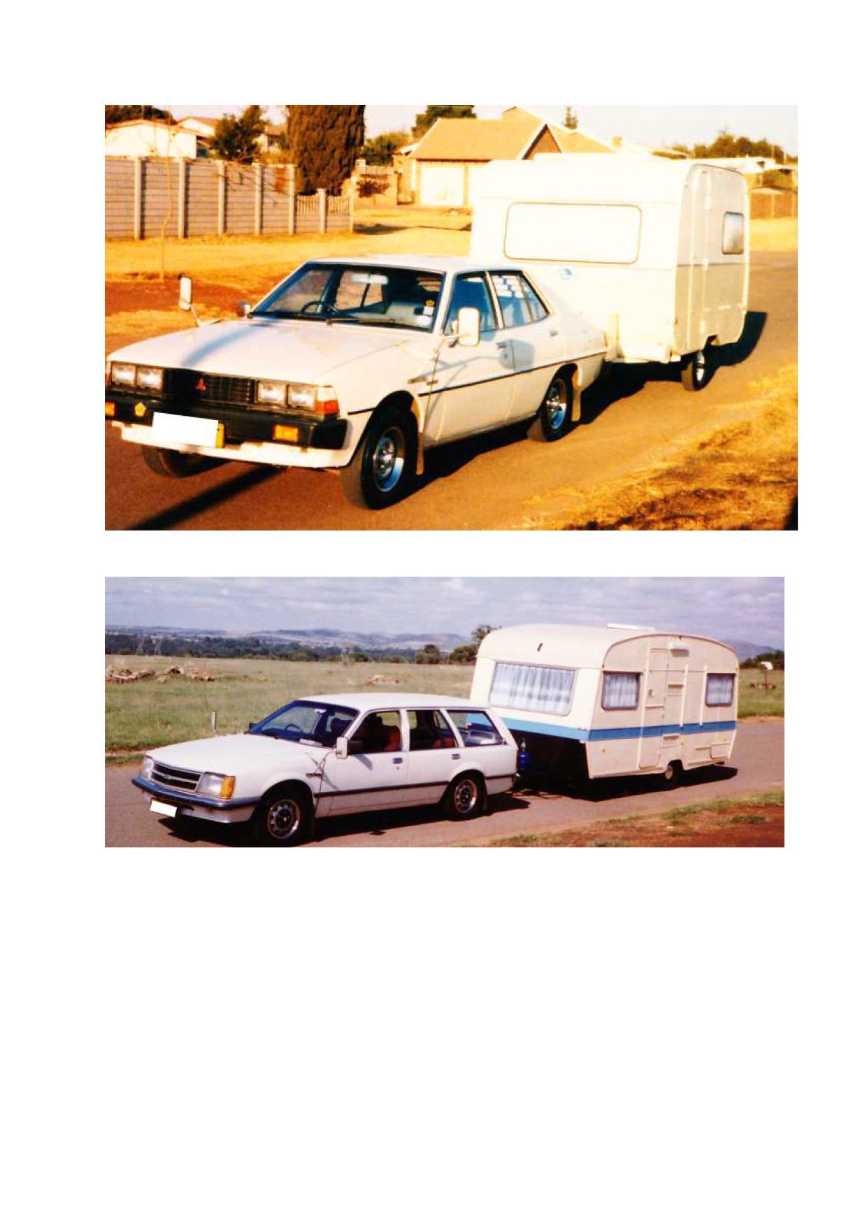 My caravan history, 1980 to 1996: 1966 Travelite 700, 1970 Gypsy