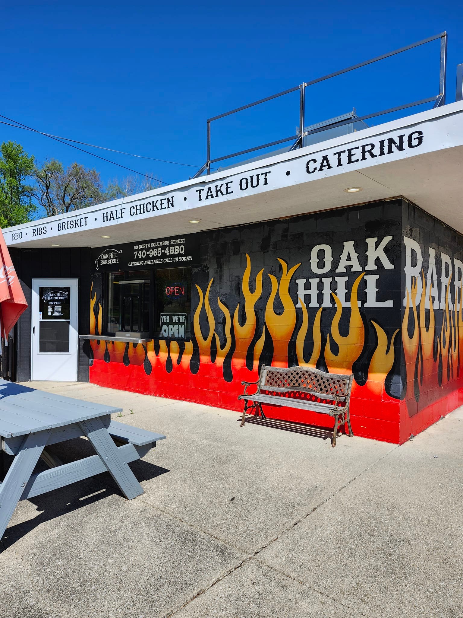 Delicious BBQ at Oak Hill BBQ in Sunbury