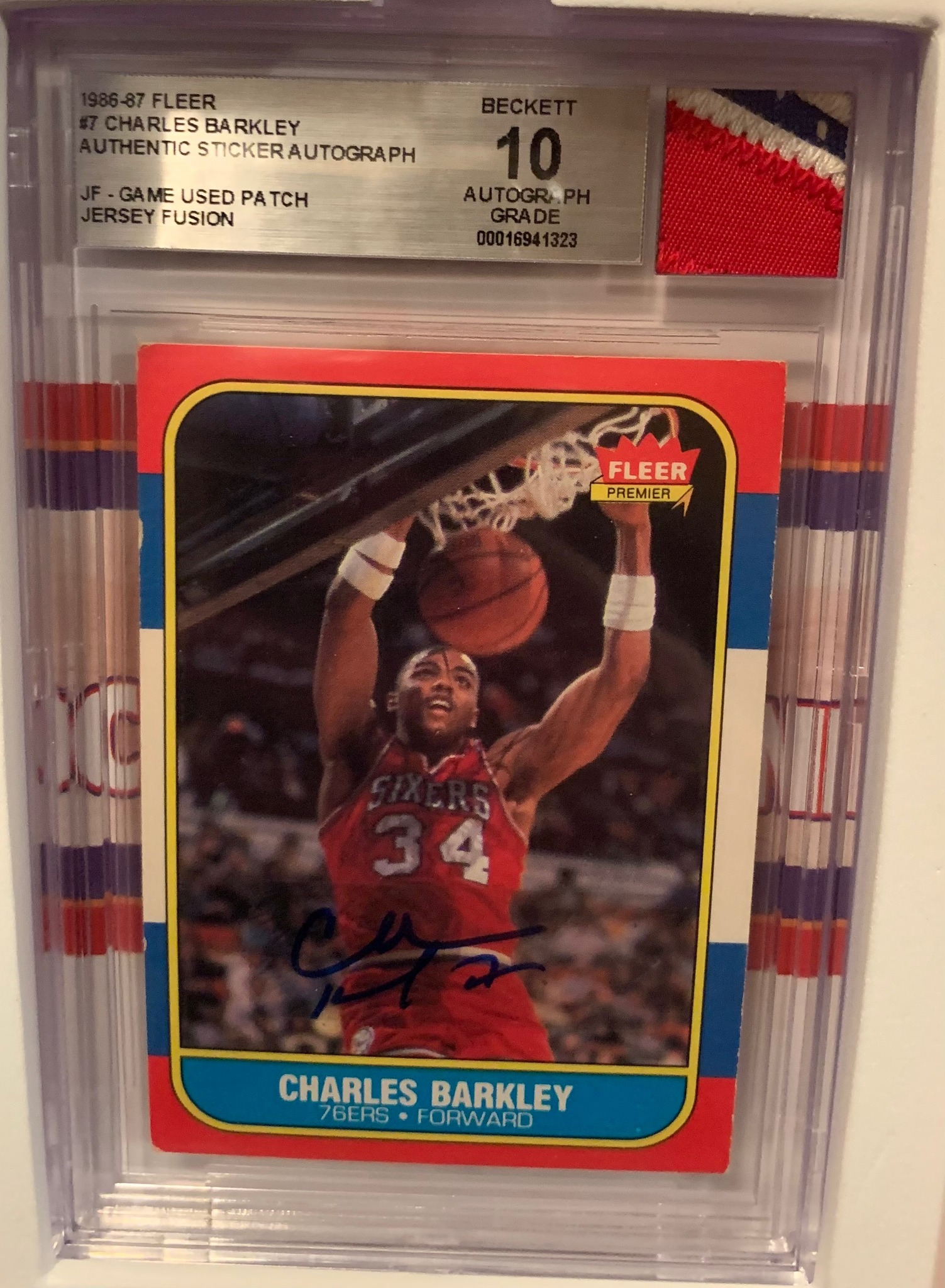 What sports cards did you pull from Jersey Fusion?