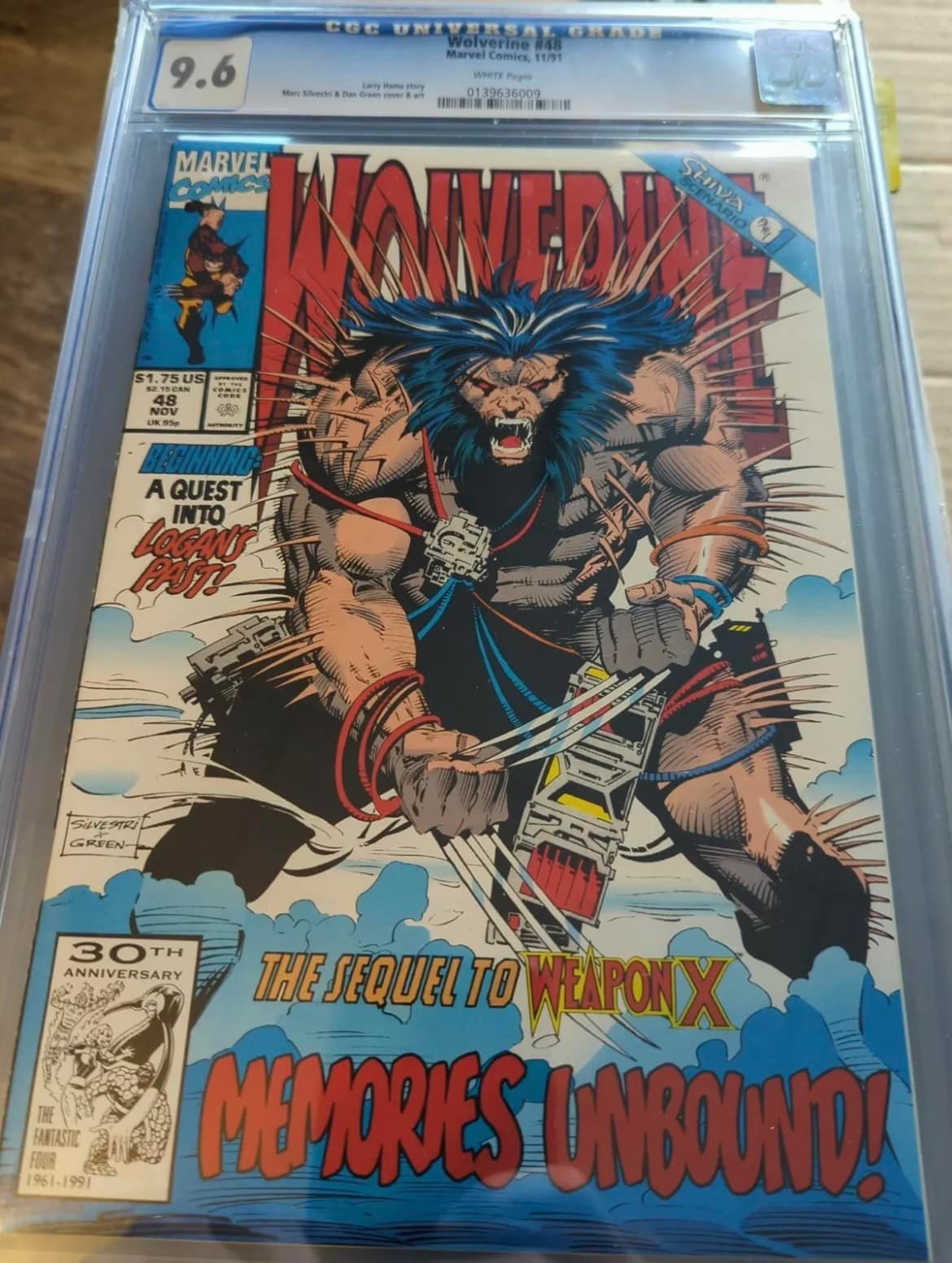 Adding Wolverine #48 to my comic book collection