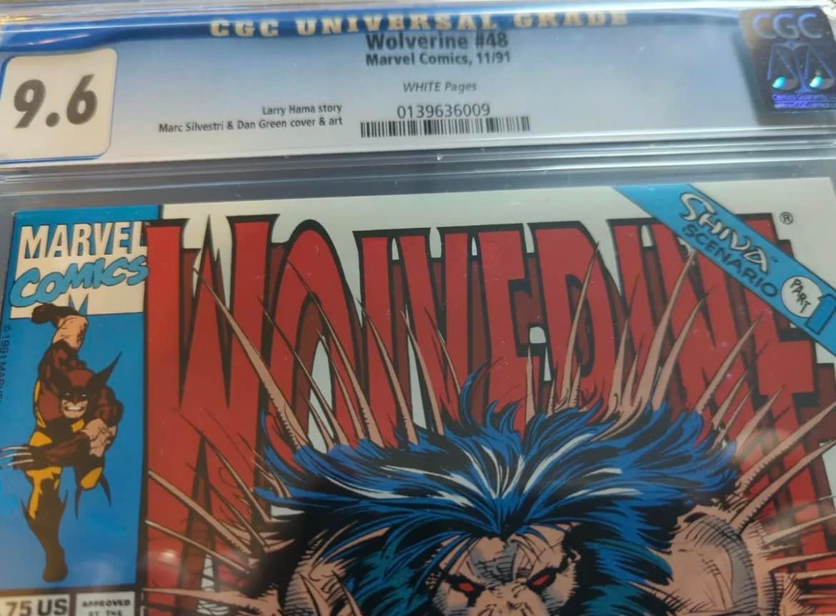 Adding Wolverine #48 to my comic book collection