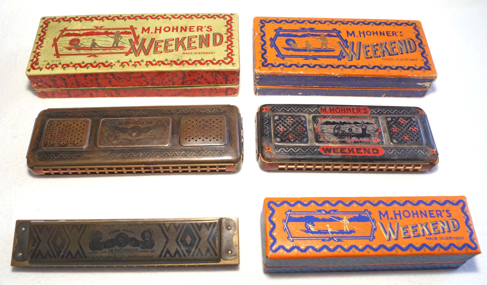 New: a late 1930s Hohner Rheingold (40 reeds) with 