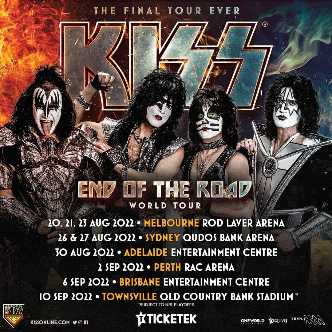 STAGE OF 'PERTH SANTA DEVIL'S KISS CONCERT