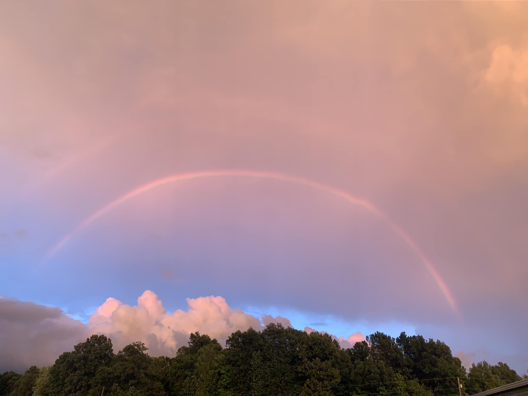 Rainbow spotted in Hinkle area of Knox County, KY
