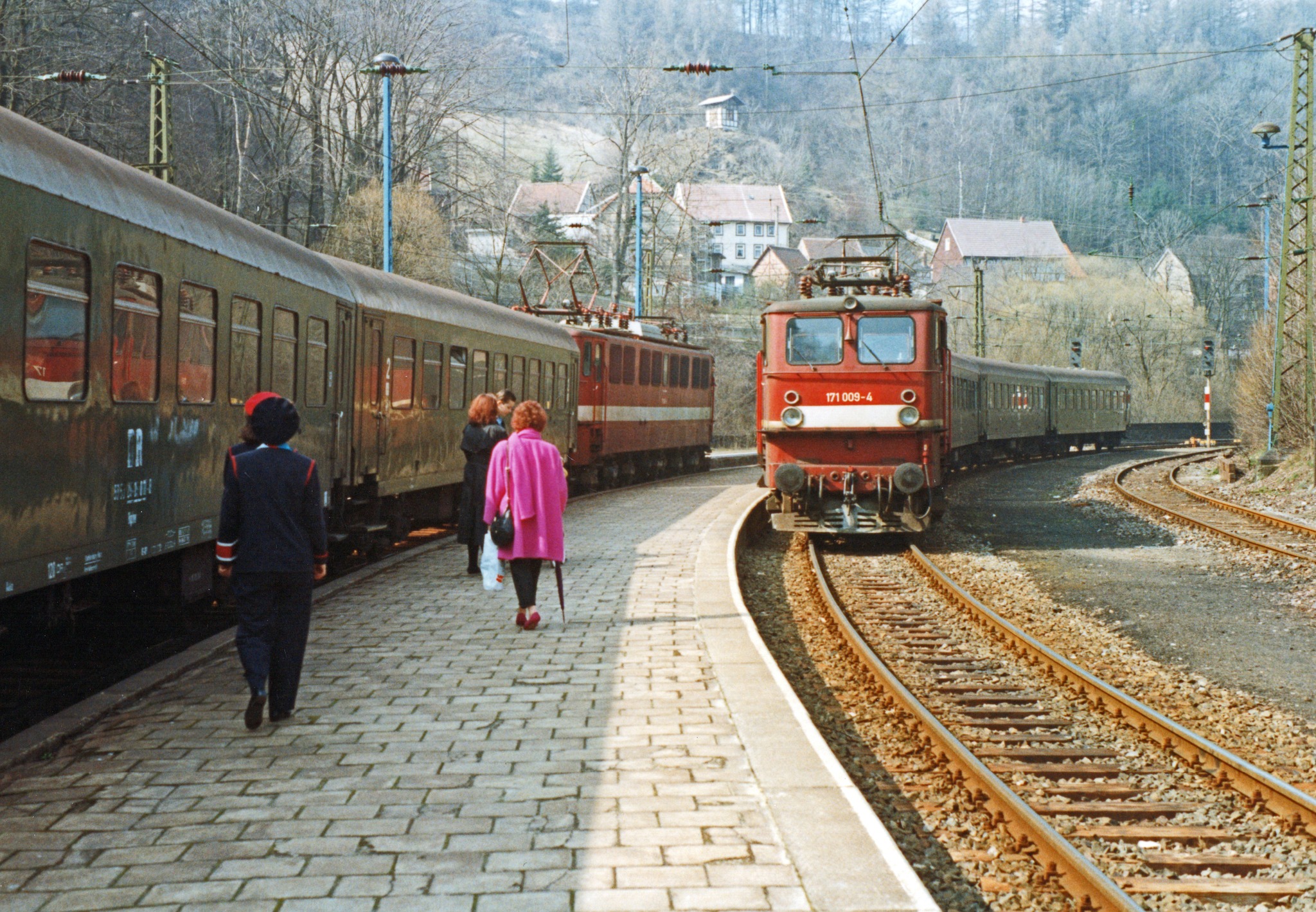 DB no.171 002 locomotive at Rubelandbahn