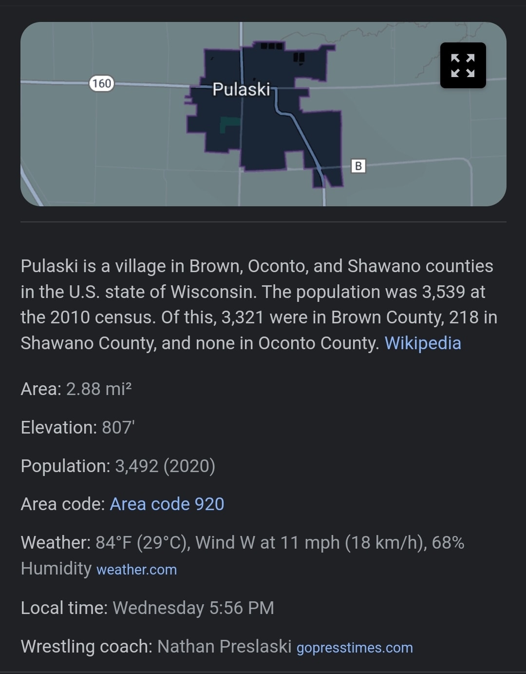 Wisconsin Kashubians in the Pulaski area?