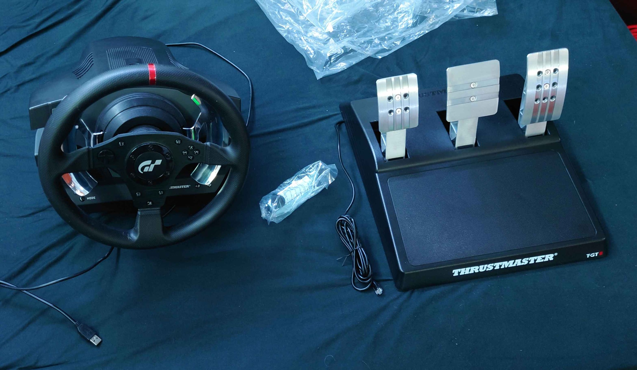 I have for sell used Thrustmaster T500 RS steering wheel + new 