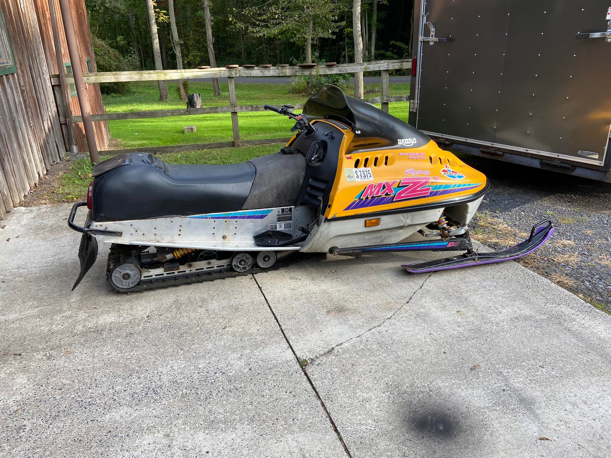 Identifying owners of 1994 MXZX snowmobile