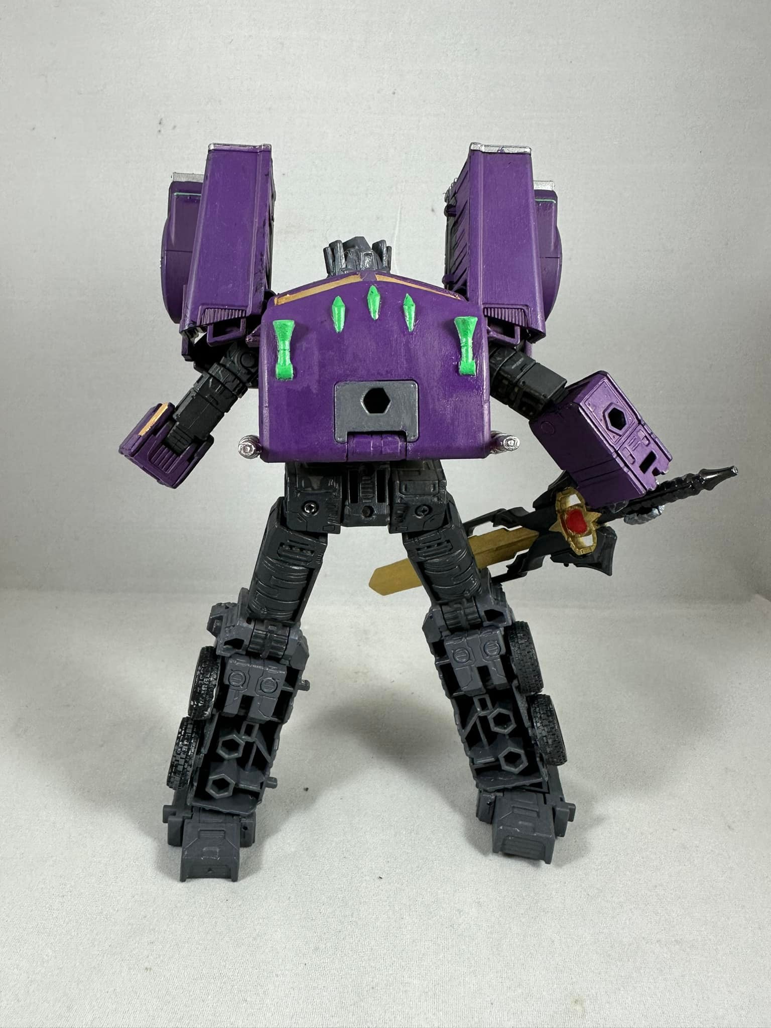 Kit D'Amélioration BTS-01 Nemesis Prime Shattered Glass (Version Violette) - Neuf - Transformers