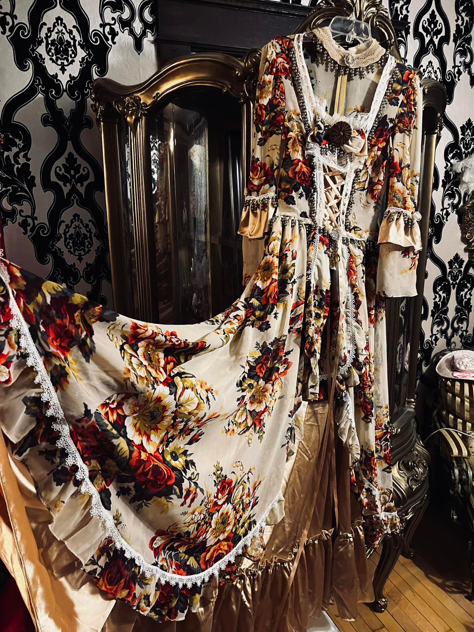 net cotton dress Sapphire blue embellished with dupatta – Studio Elite Chicago The dress or dupatta Chicken Print Fabric Uk Color:Dark Paradise HOLIDAYDRESSES