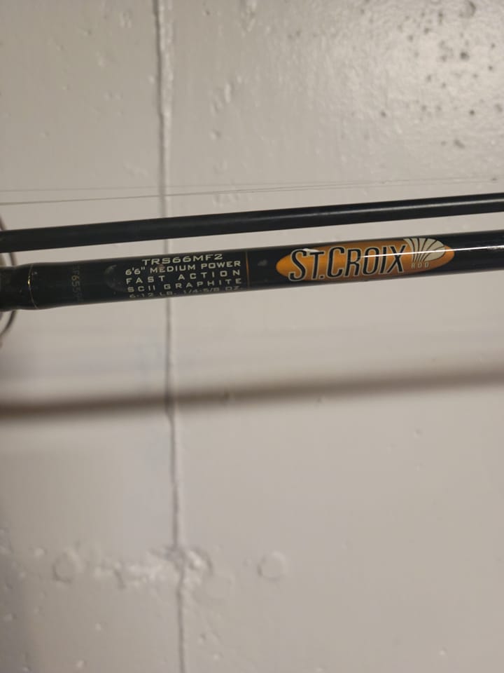 8'6 mh st croix triumph salmon and steelhead spinning rod St. Rods & 2-Piece Casting Rod, Deep Run Blue, 8'6