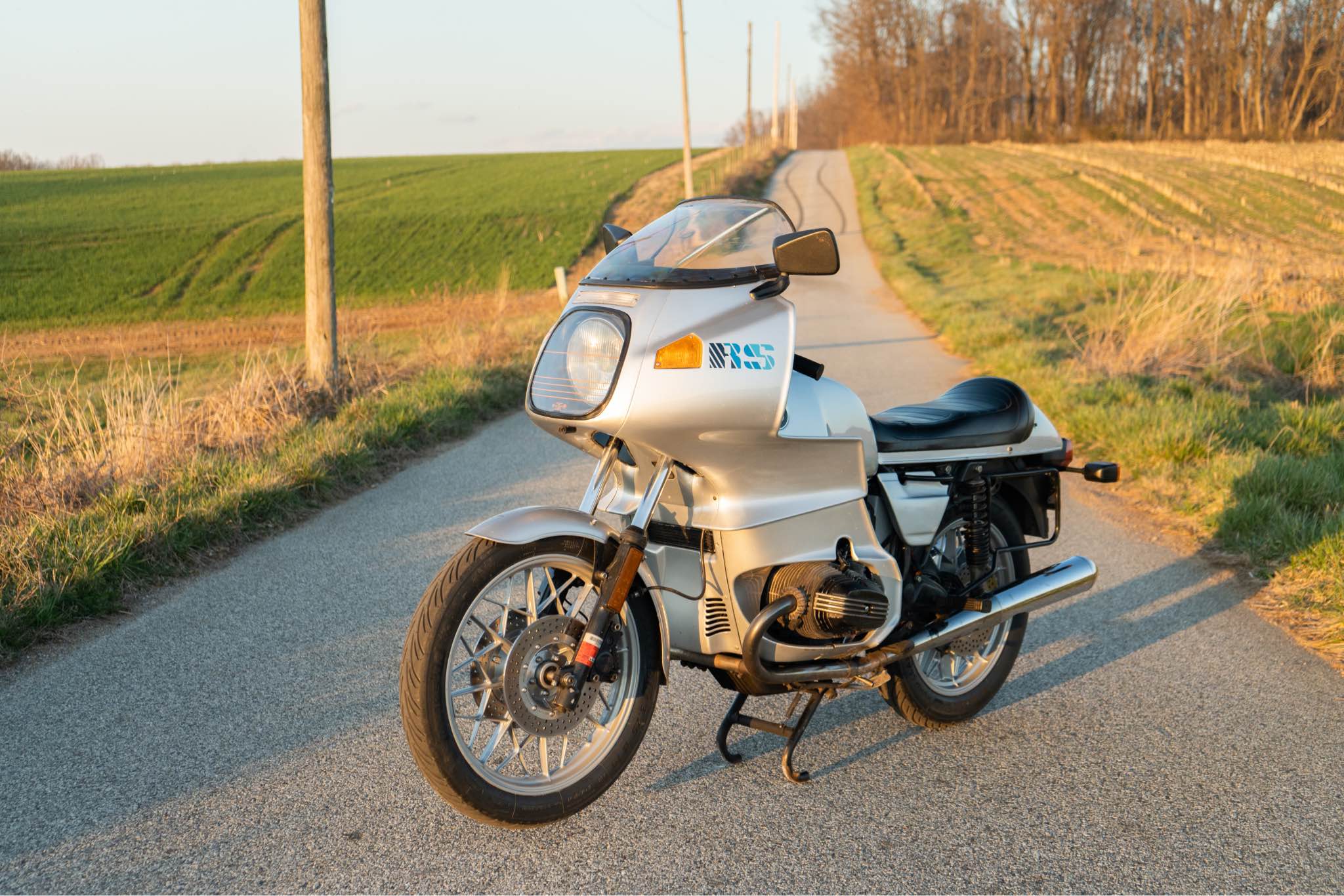 1983 BMW R100RS motorcycle for sale with upgrades