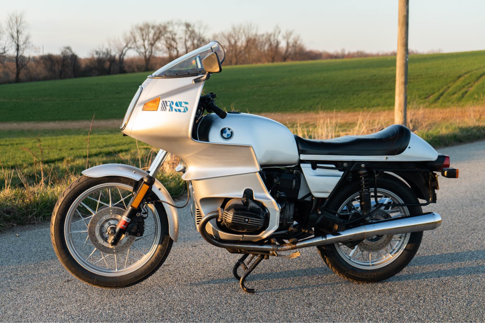 1983 BMW R100RS motorcycle for sale with upgrades