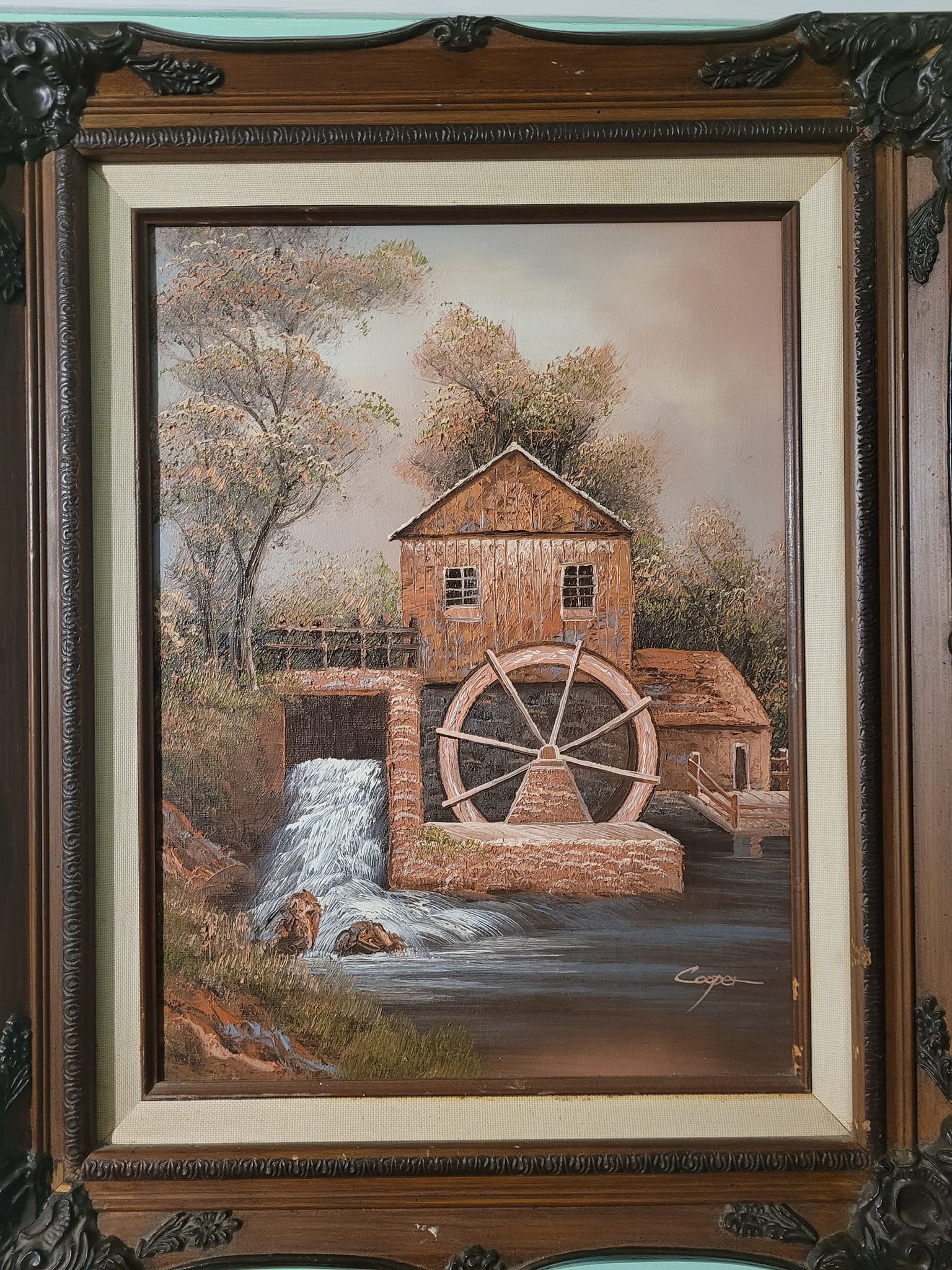 What is the value of an original Wayne Cooper painting?