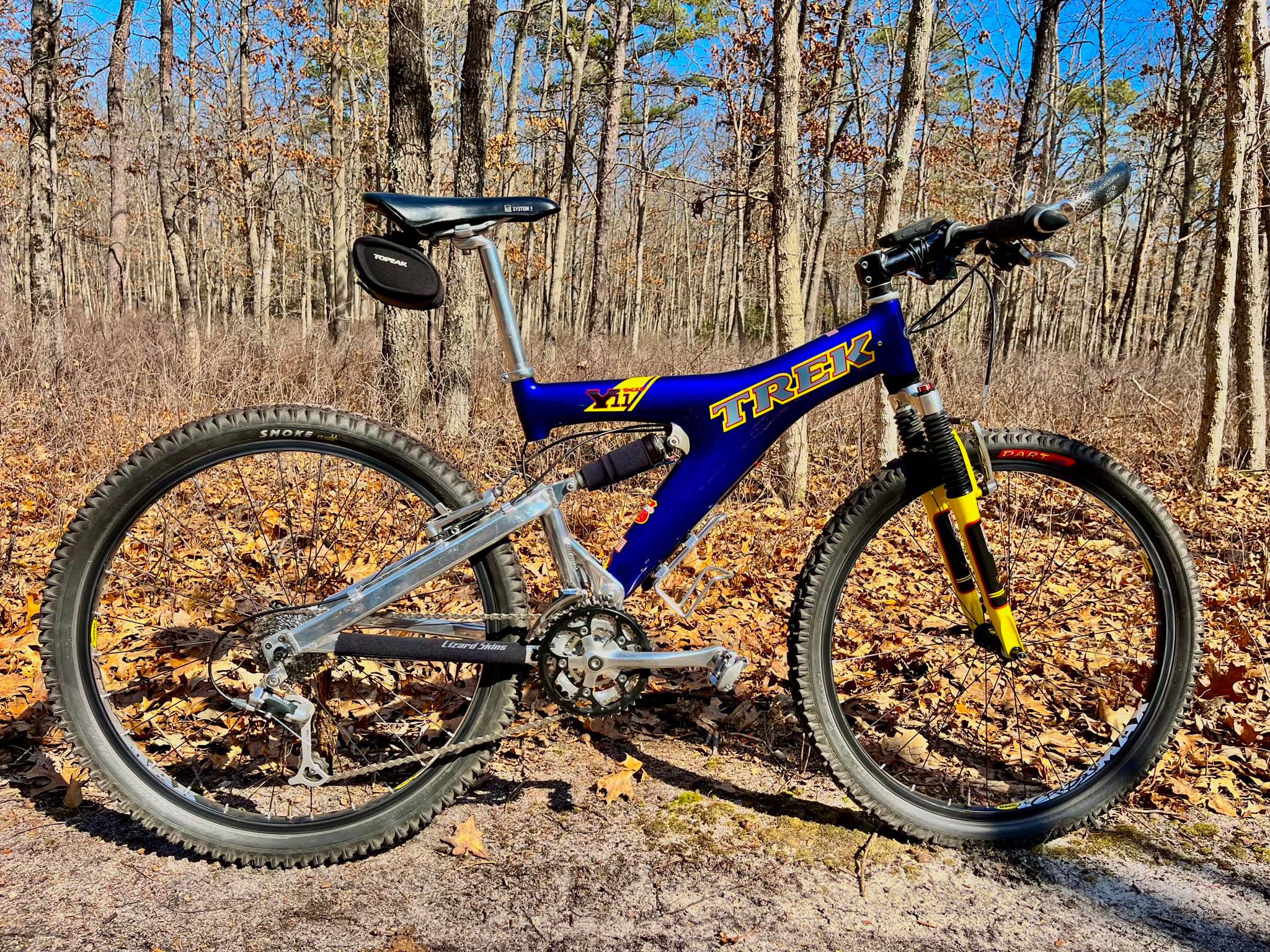 90s carbon fibre URT bikes with Trek Y-33 and Y-11 models