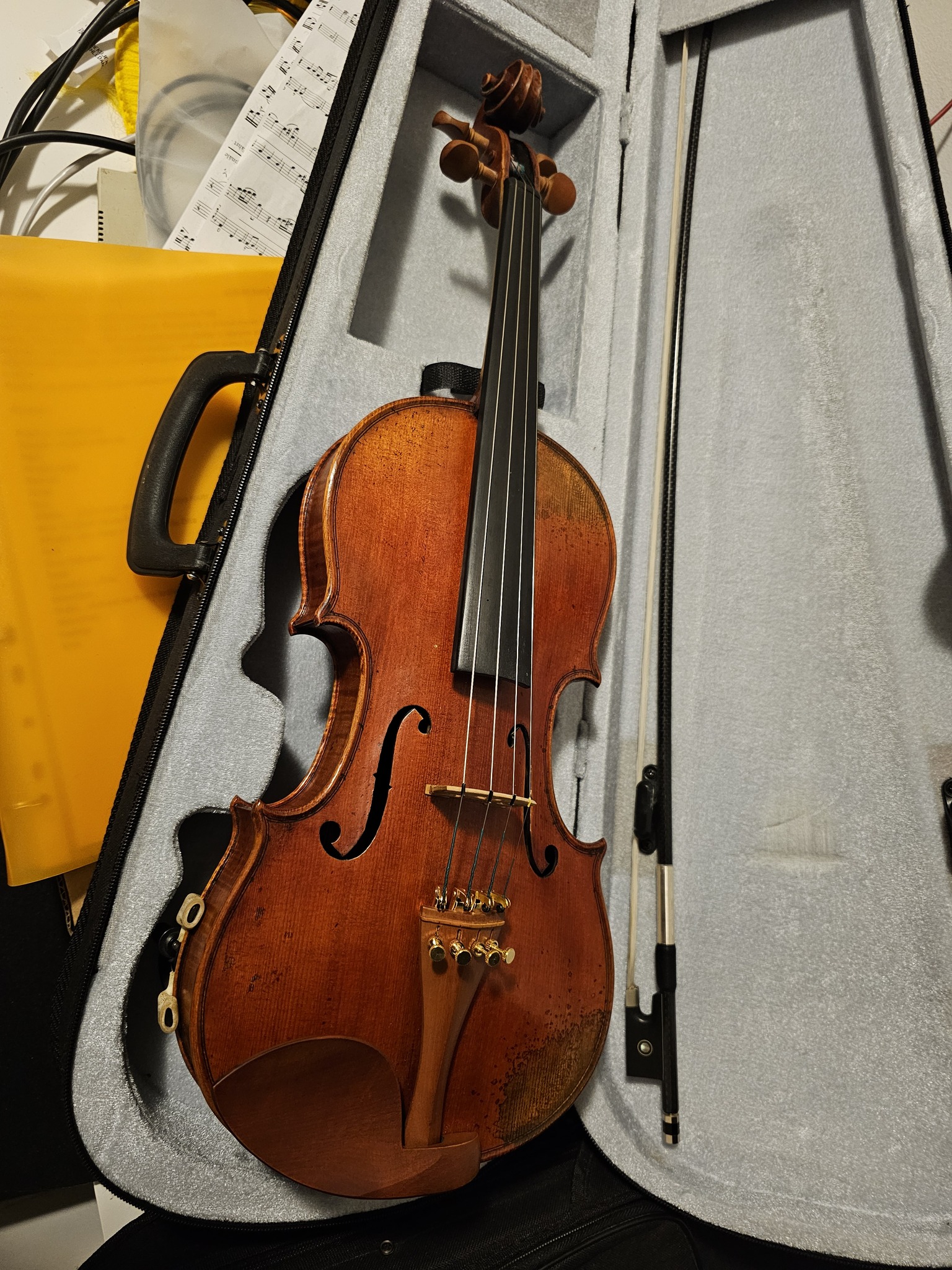 Hi 👋🏽 I have a violin made by a company called ARS music, model