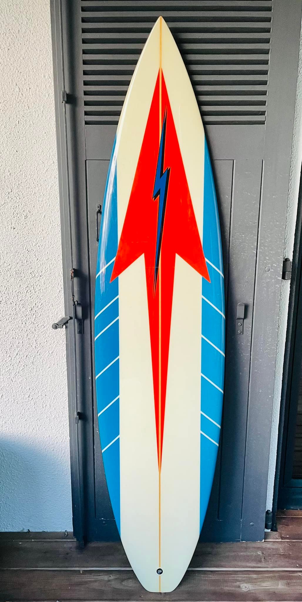 90's thruster Lightning Bolt shaped by Paulo Rabello Sao Paulo Brazil