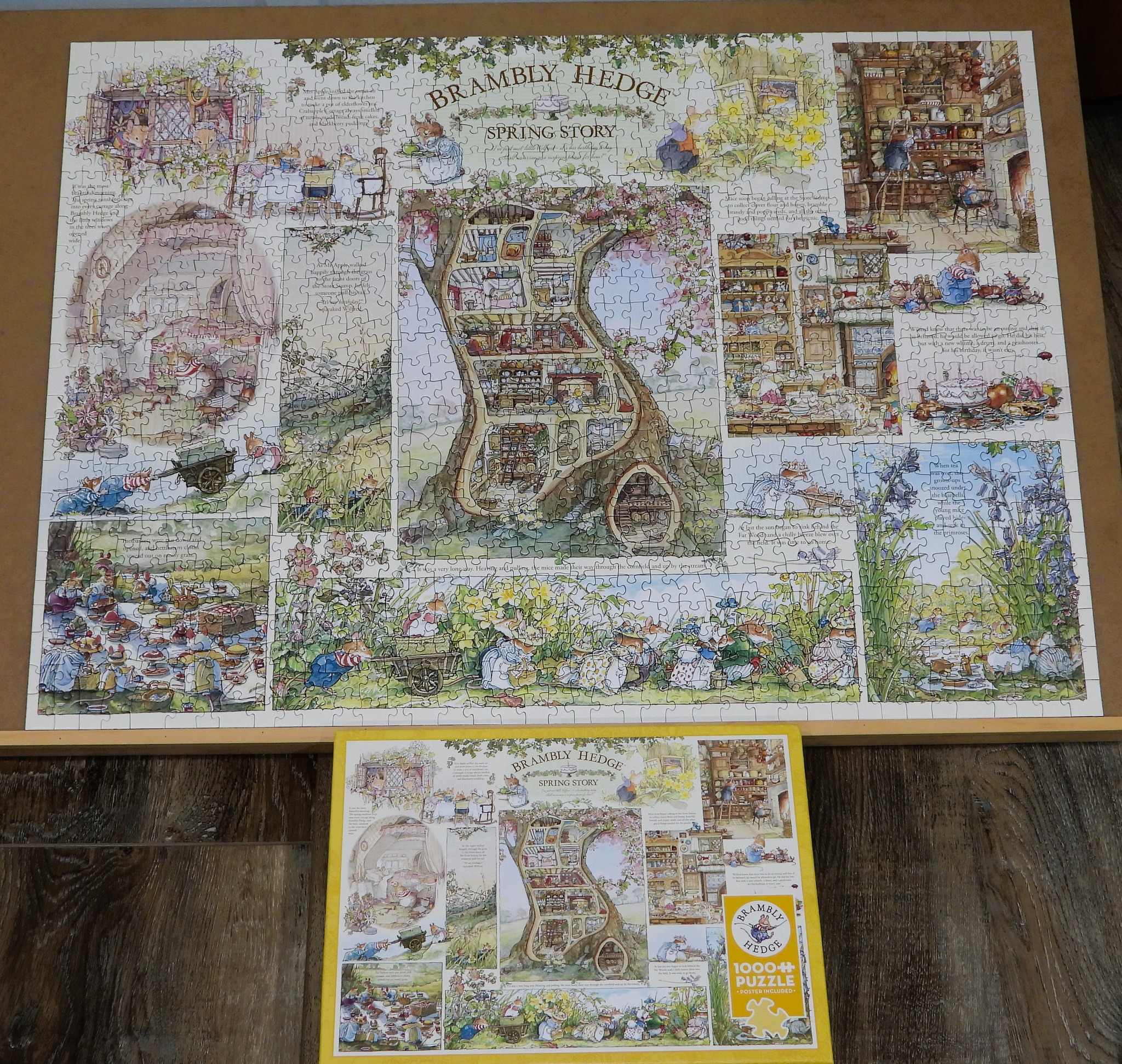 Brambly Hedge Spring Story puzzle review