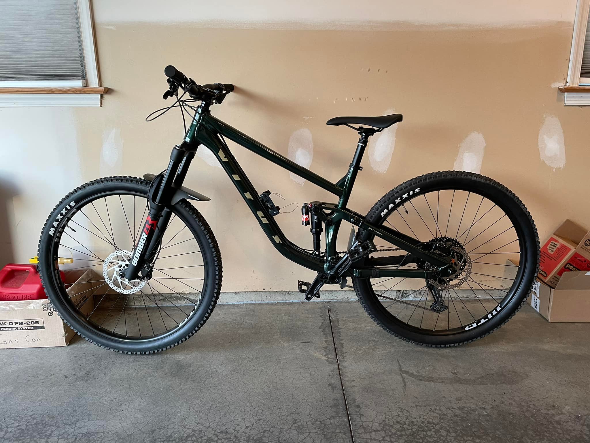 New rig.. carbon Vitus. So happy with it 😄