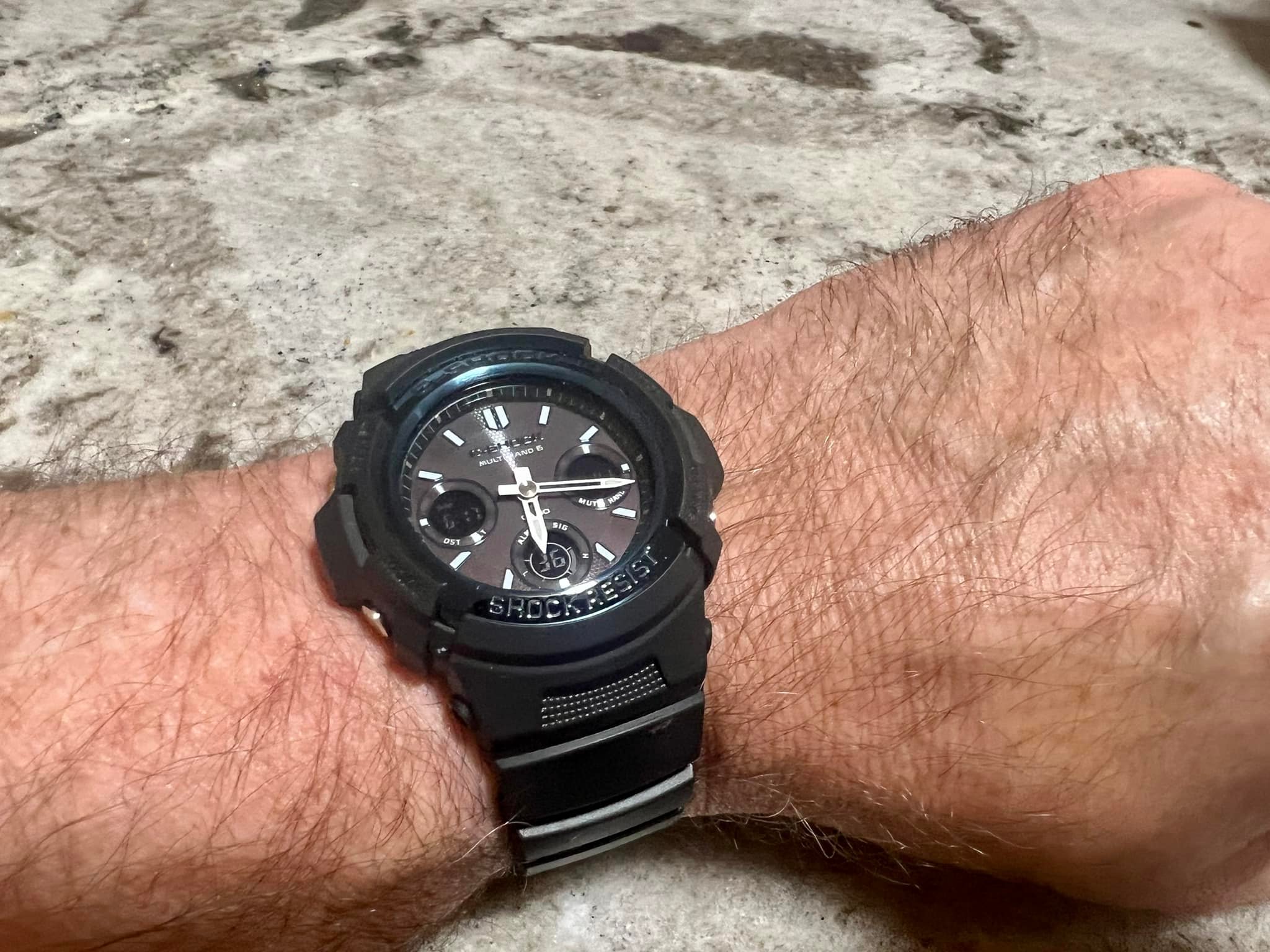 Casio AWG-M100A-1ACR G-Shock review and specs