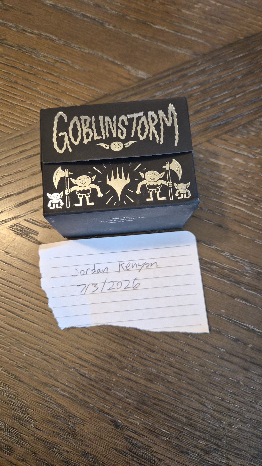 Goblin storm secret lair for sale at msrp?