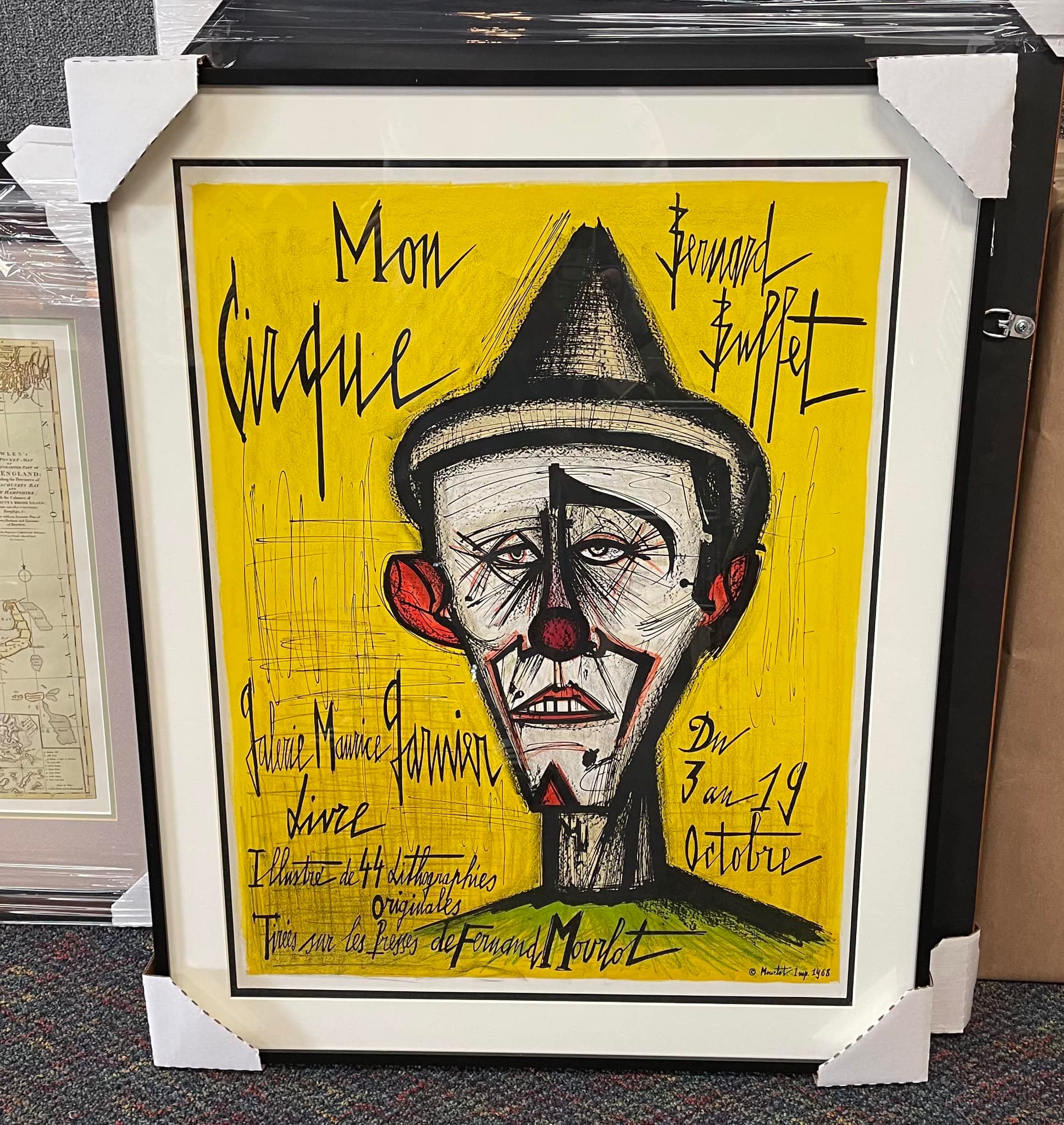 Bernard Buffet's 1954 La Passion du Christ original lithographic