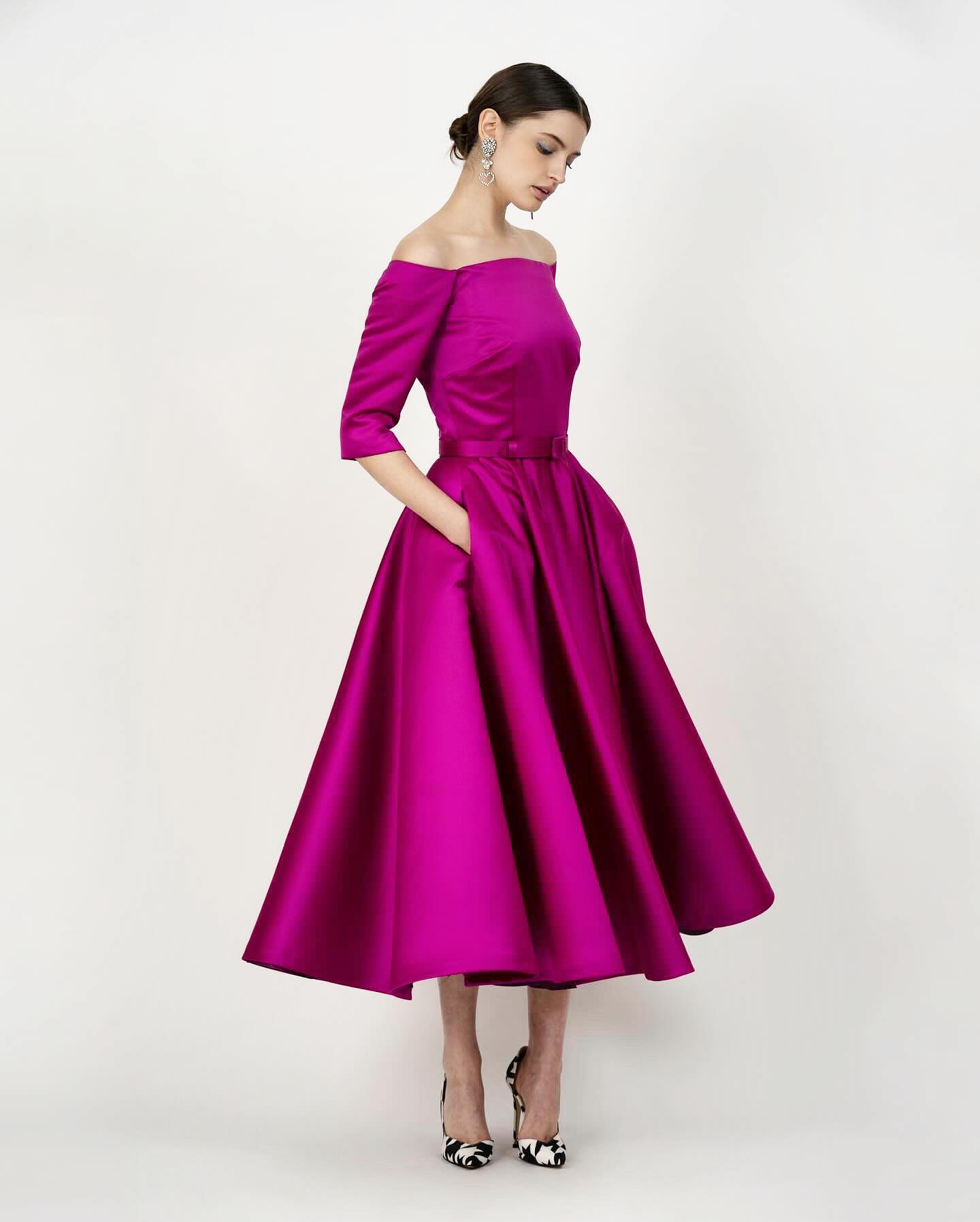 A dress worth staying out late in. Discover the Cocktail Hour Edit at Marchesa.com