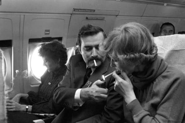 when did they ban cigarettes on planes Smoking sections on planes banned in 1990