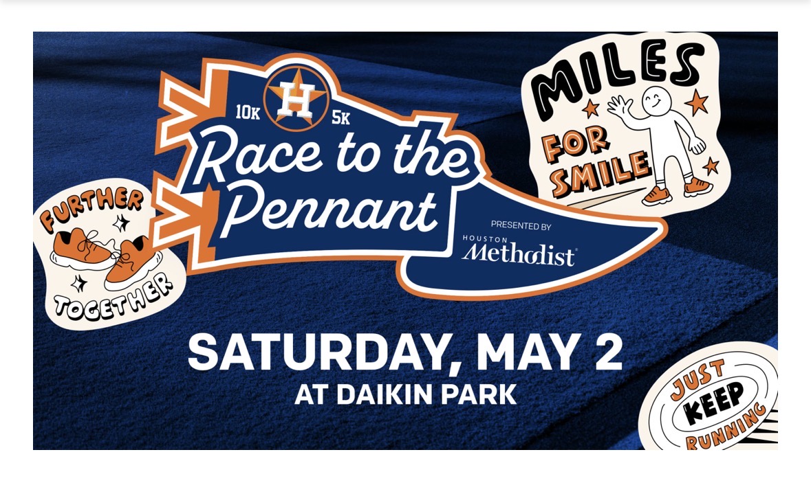 Ready to run on May 2nd? The Astros Race to the Pennant presented