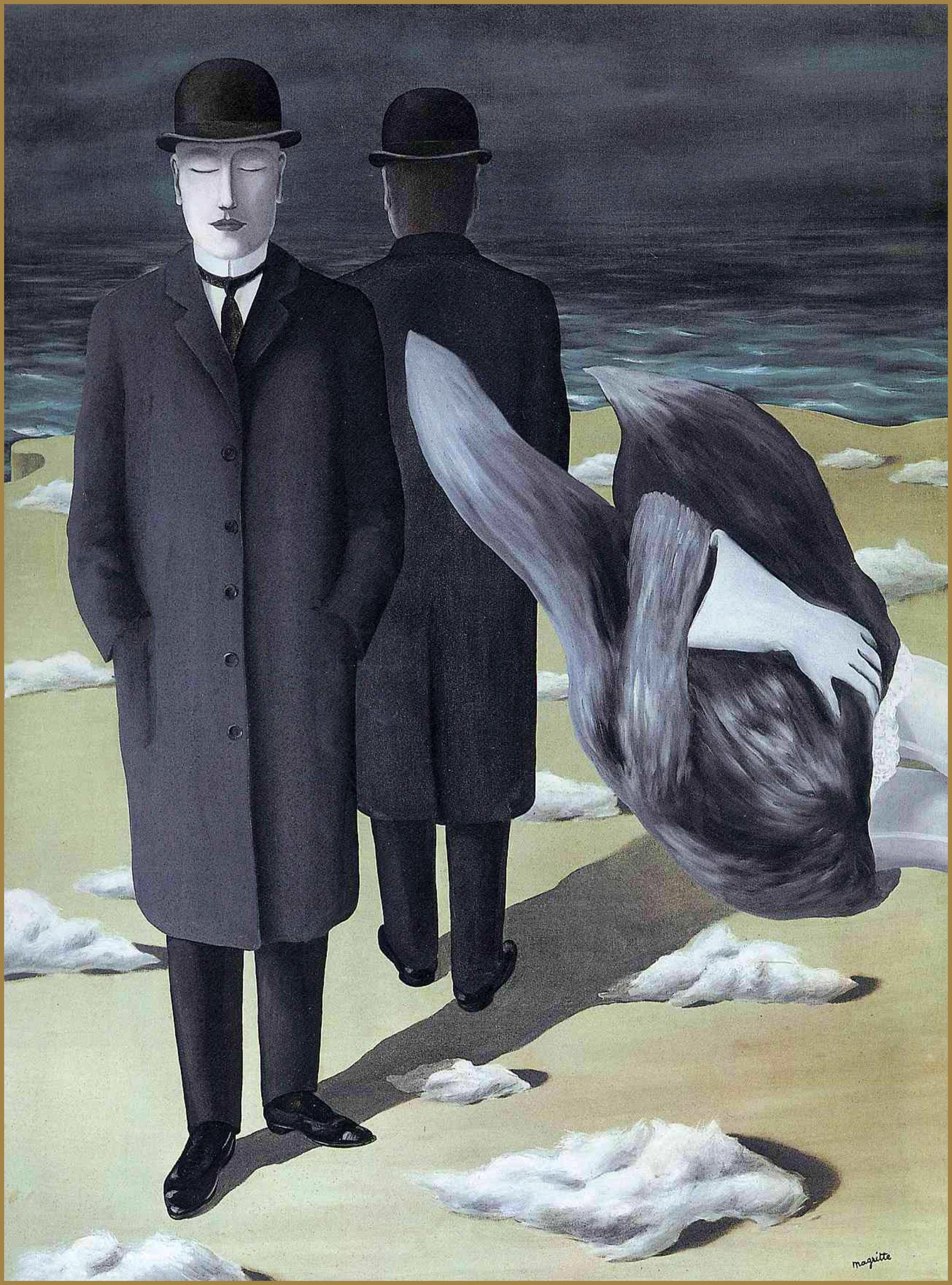 René Magritte - The Meaning of Night (Le sens de la nuit), 1927