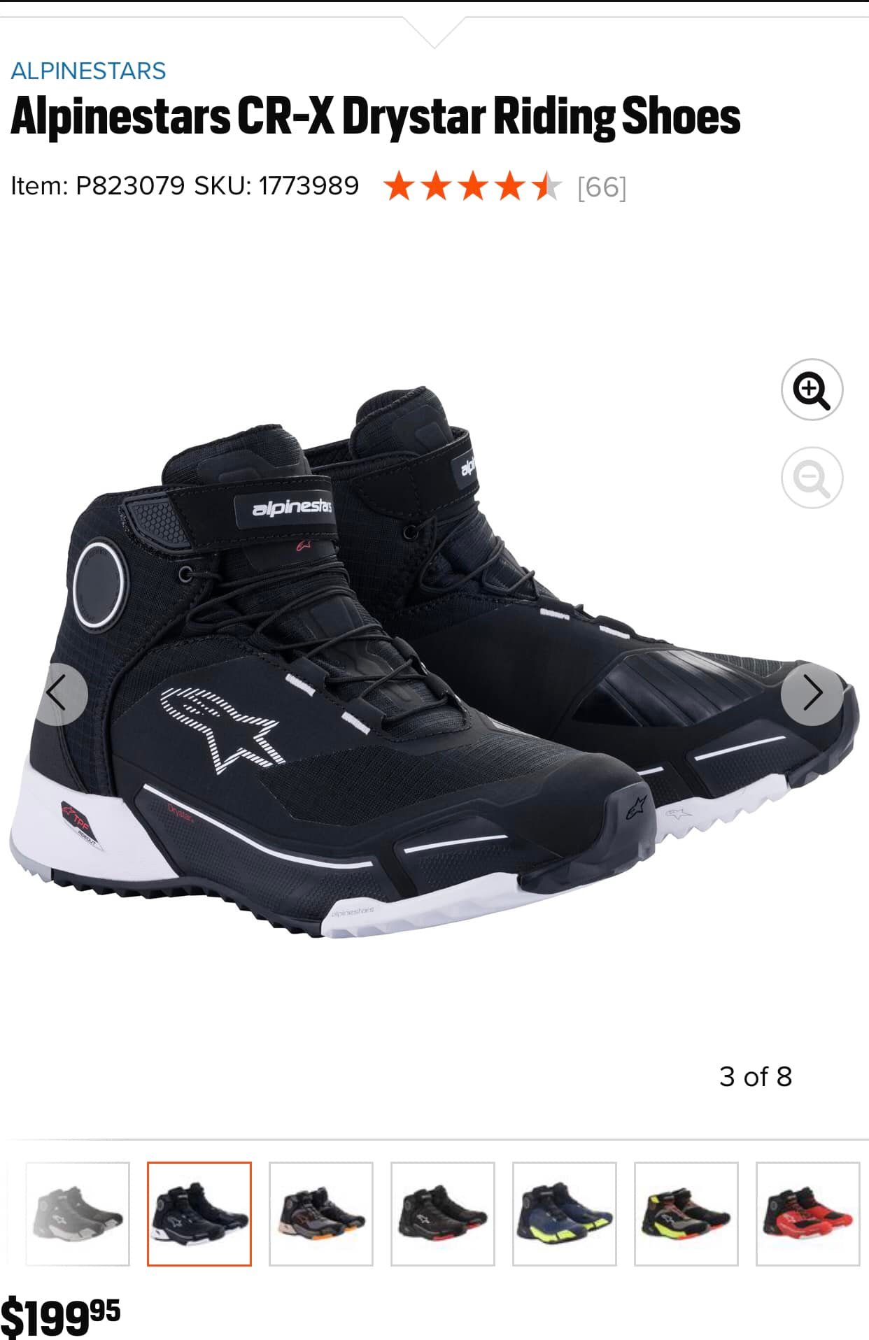 Alpinestars CR-X Drystar pants feedback and sizing