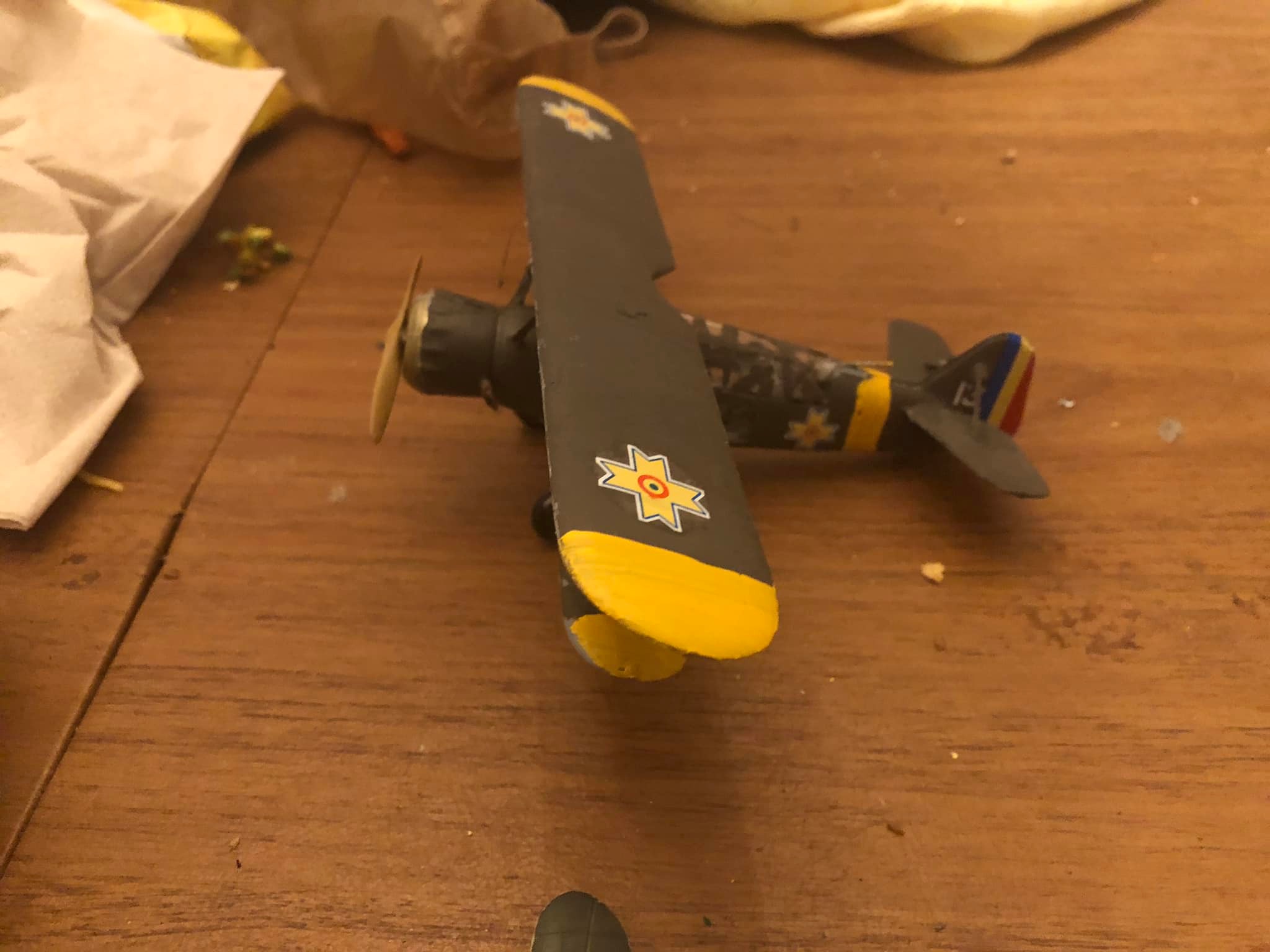 Scale models of army co-operation aircraft